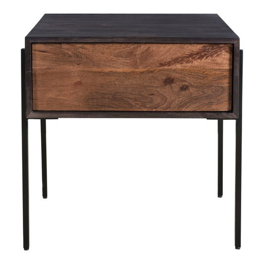 Moes Home Side Table Tobin Brown Modern Furniture