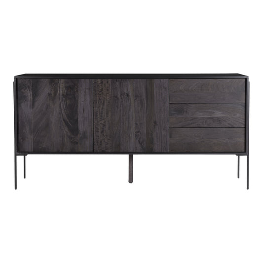 Moes Home Sideboards Tobin Grey Modern Furniture