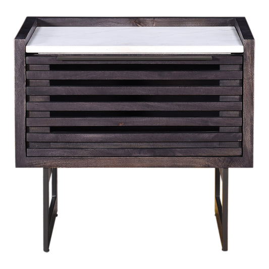 Moes Home Nightstands Paloma Grey Contemporary Furniture