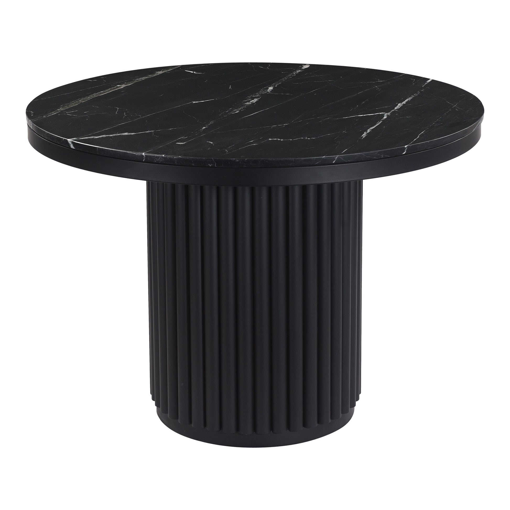 Moes Home Dining Tables Tower Black Contemporary Furniture