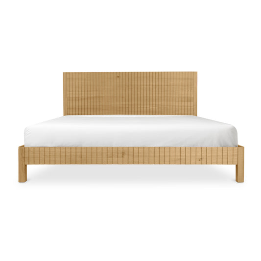 Moes Home Beds Povera Natural Contemporary Furniture