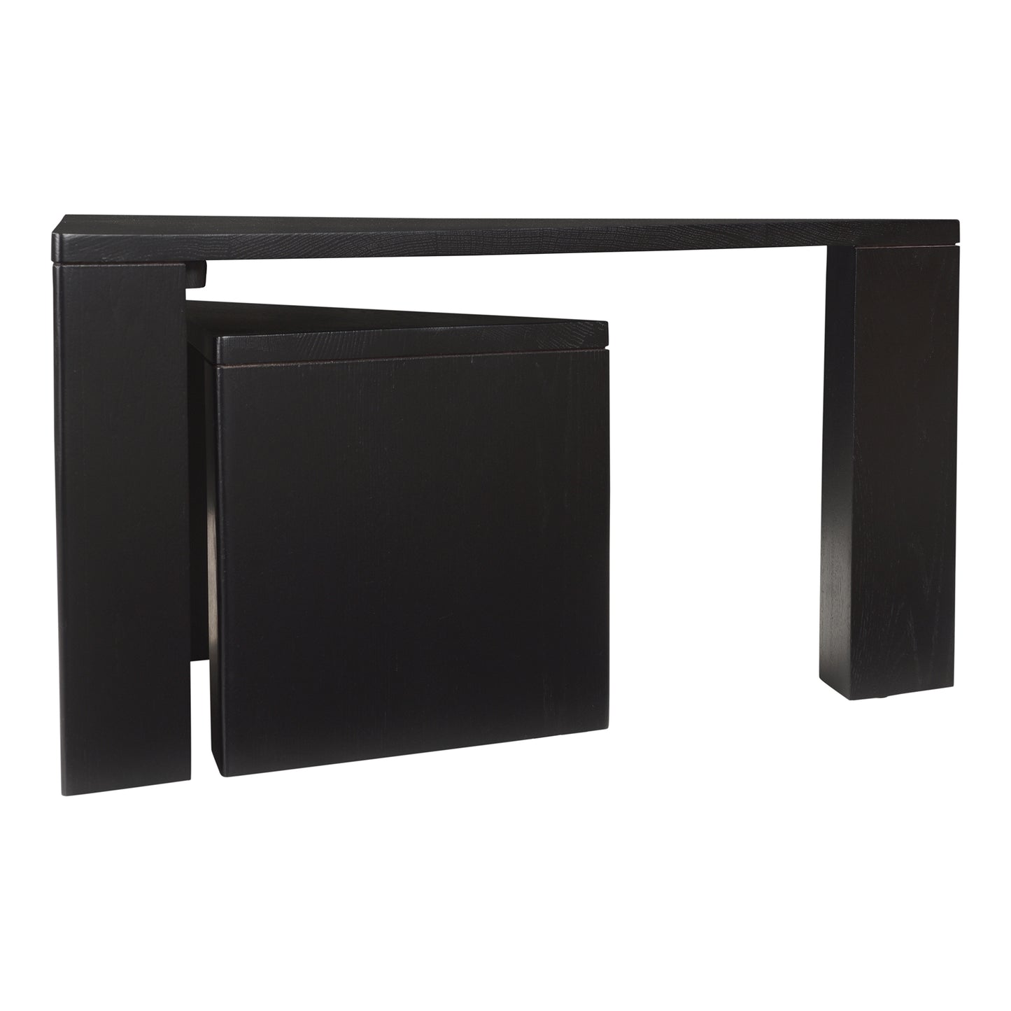 Moes Home Coffee Tables ATON Black Contemporary Furniture