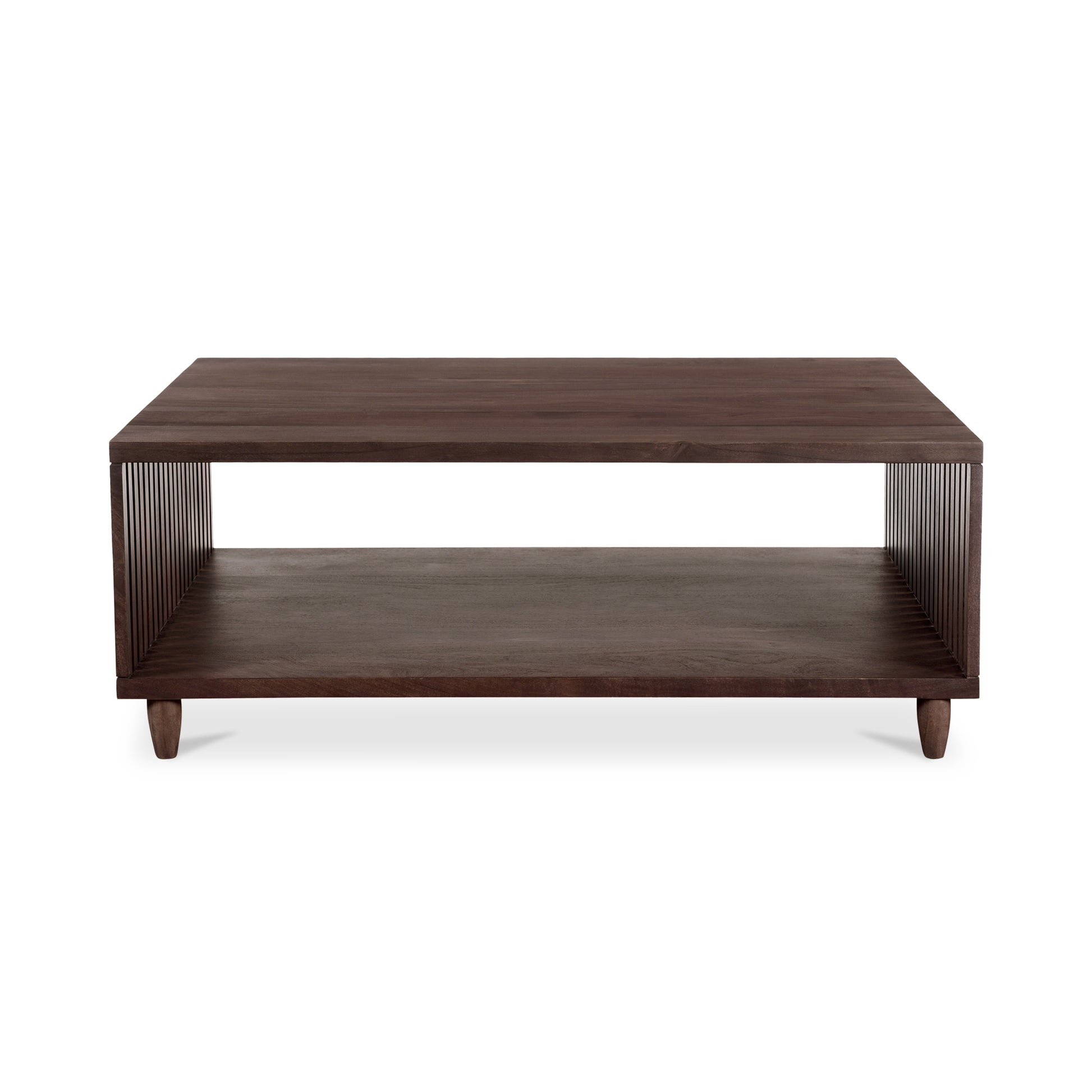 Moes Home Coffee Tables Ryse Brown Mid-Century Modern Furniture