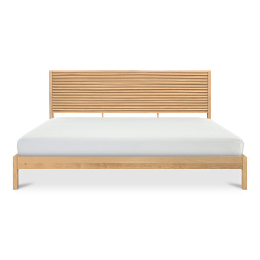 Moes Home Beds Teeda Natural Contemporary Furniture