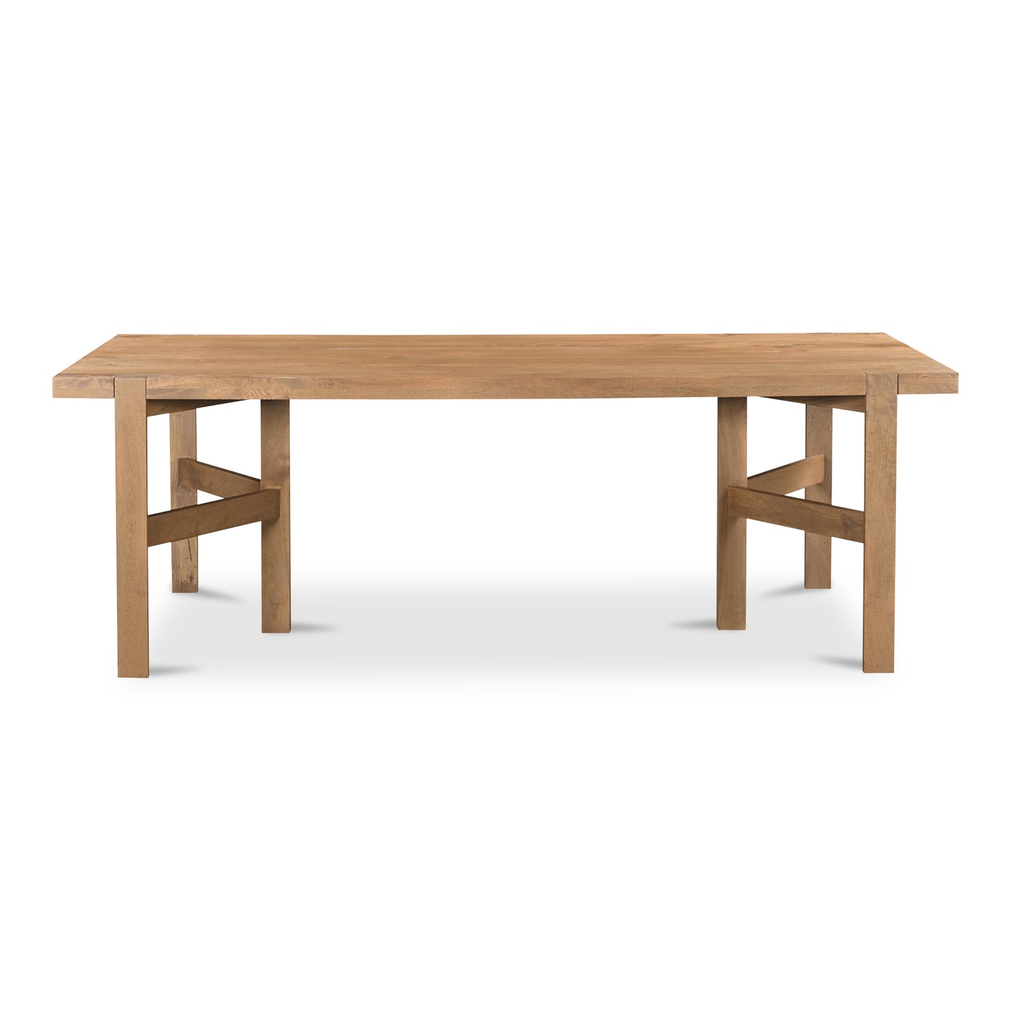 Moes Home Dining Tables Workshop Brown Modern Furniture