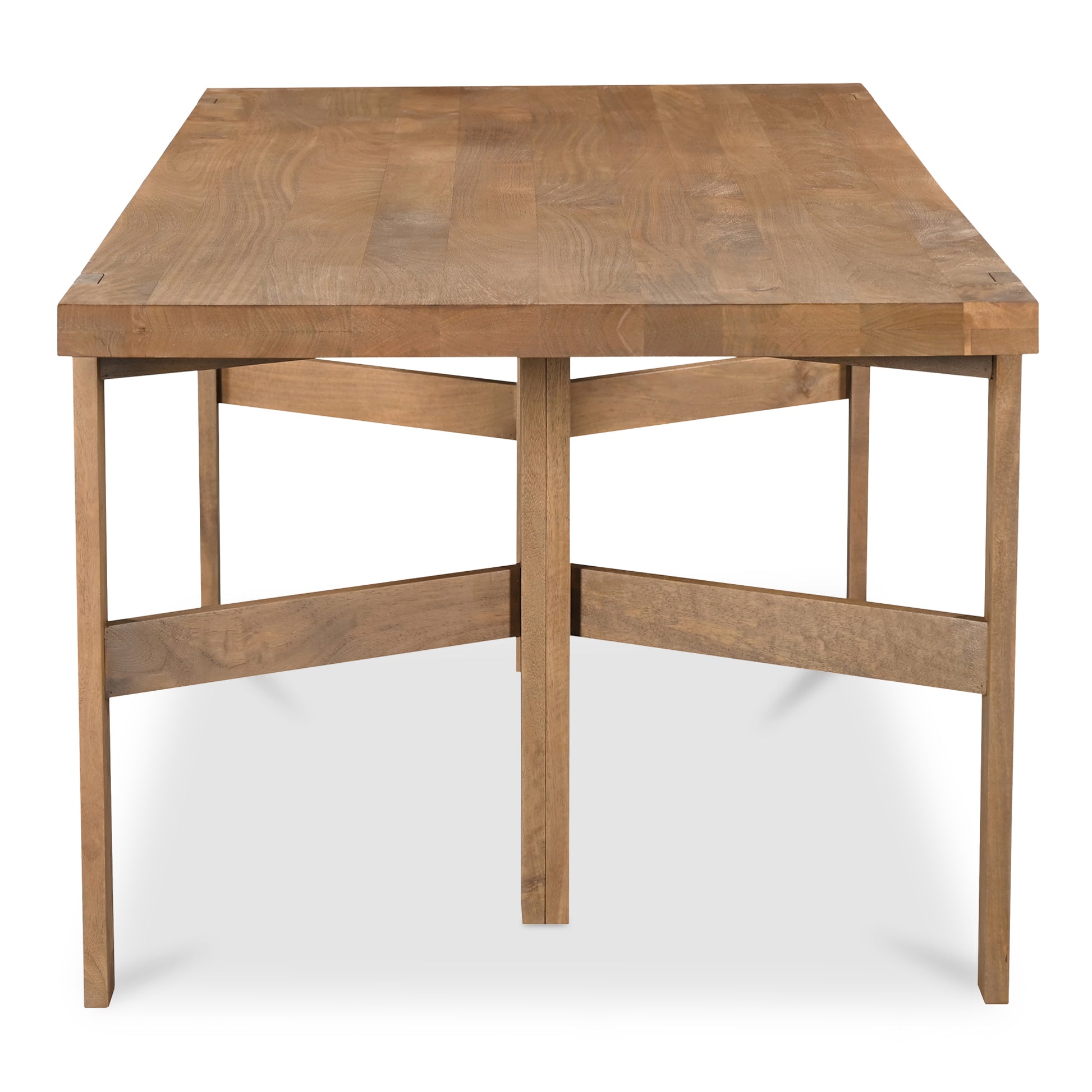 Moes Home Dining Tables Workshop Brown Modern Furniture