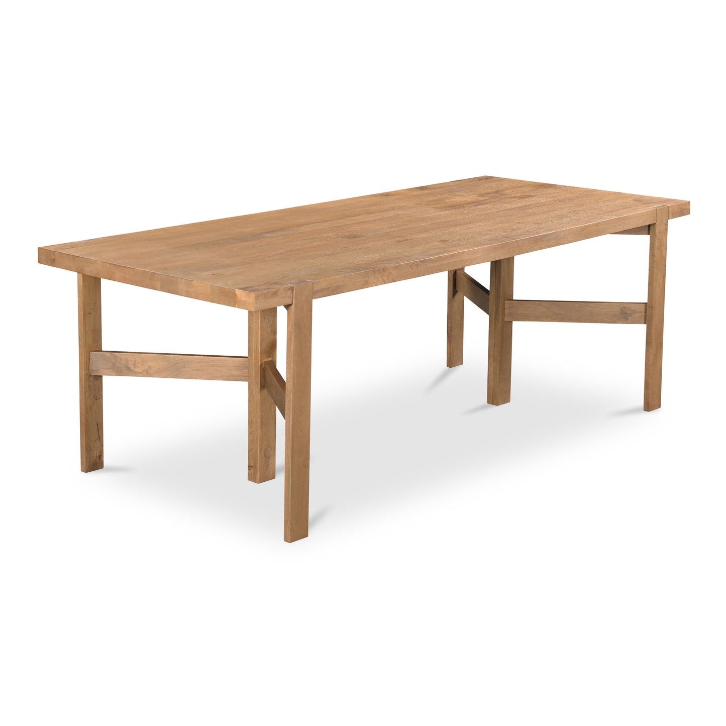 Moes Home Dining Tables Workshop Brown Modern Furniture