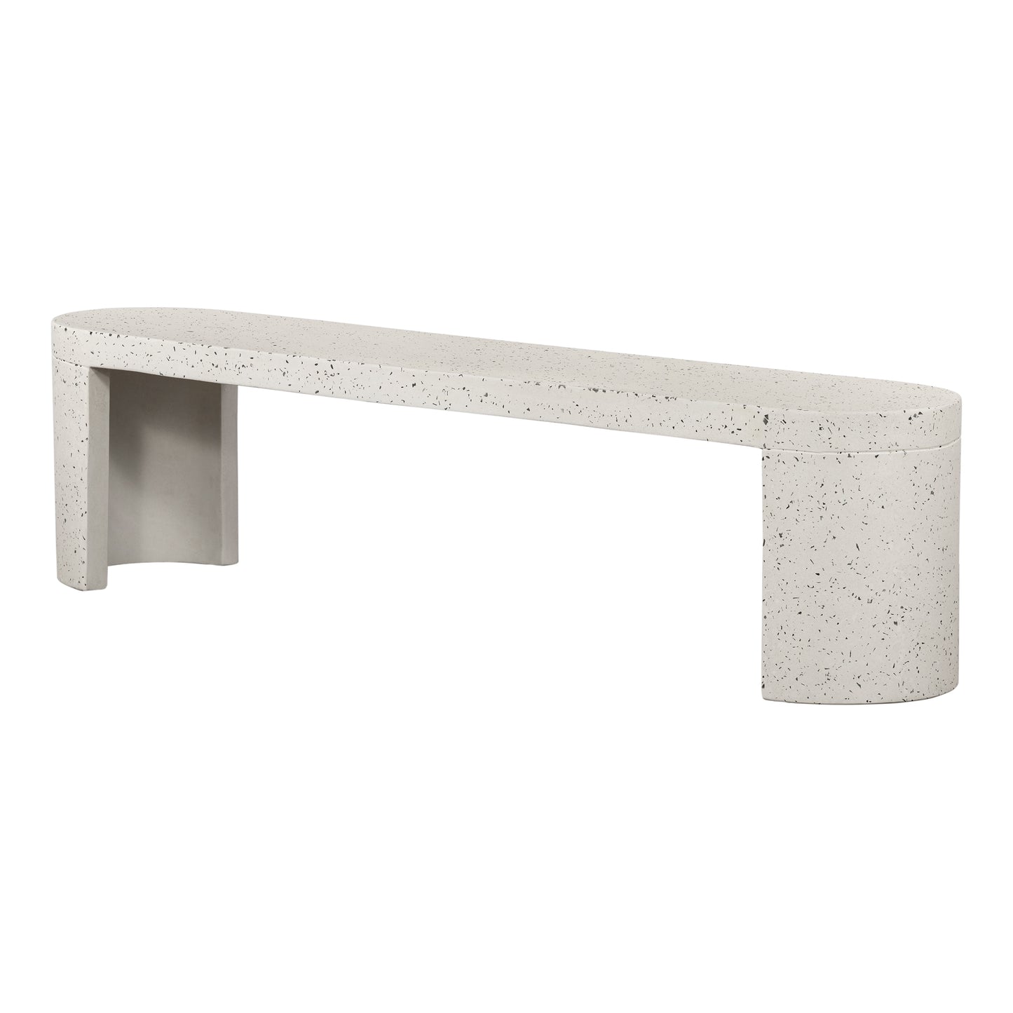 Moes Home Benches Lyon Grey Contemporary Furniture