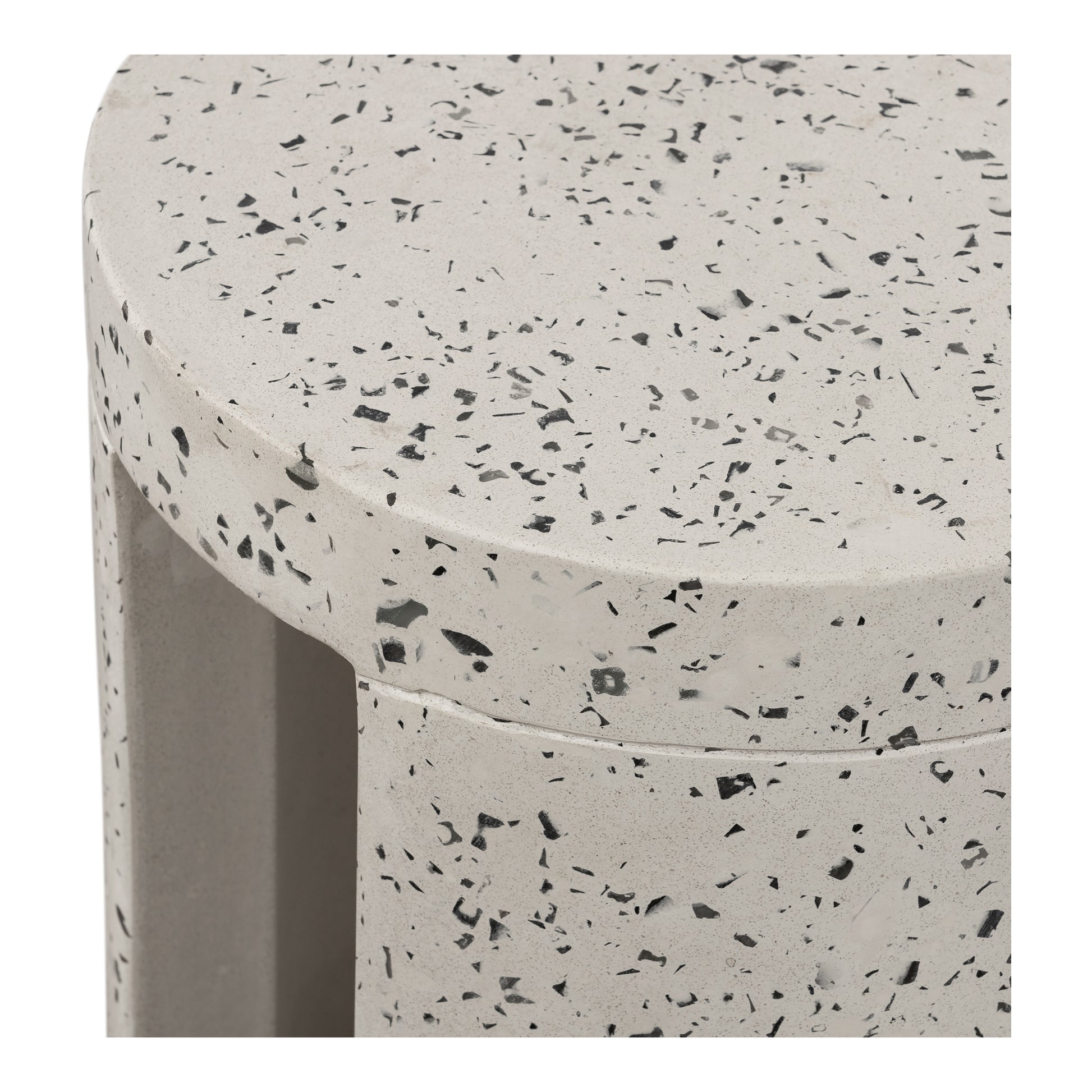 Moes Home Stools Lyon White Contemporary Furniture