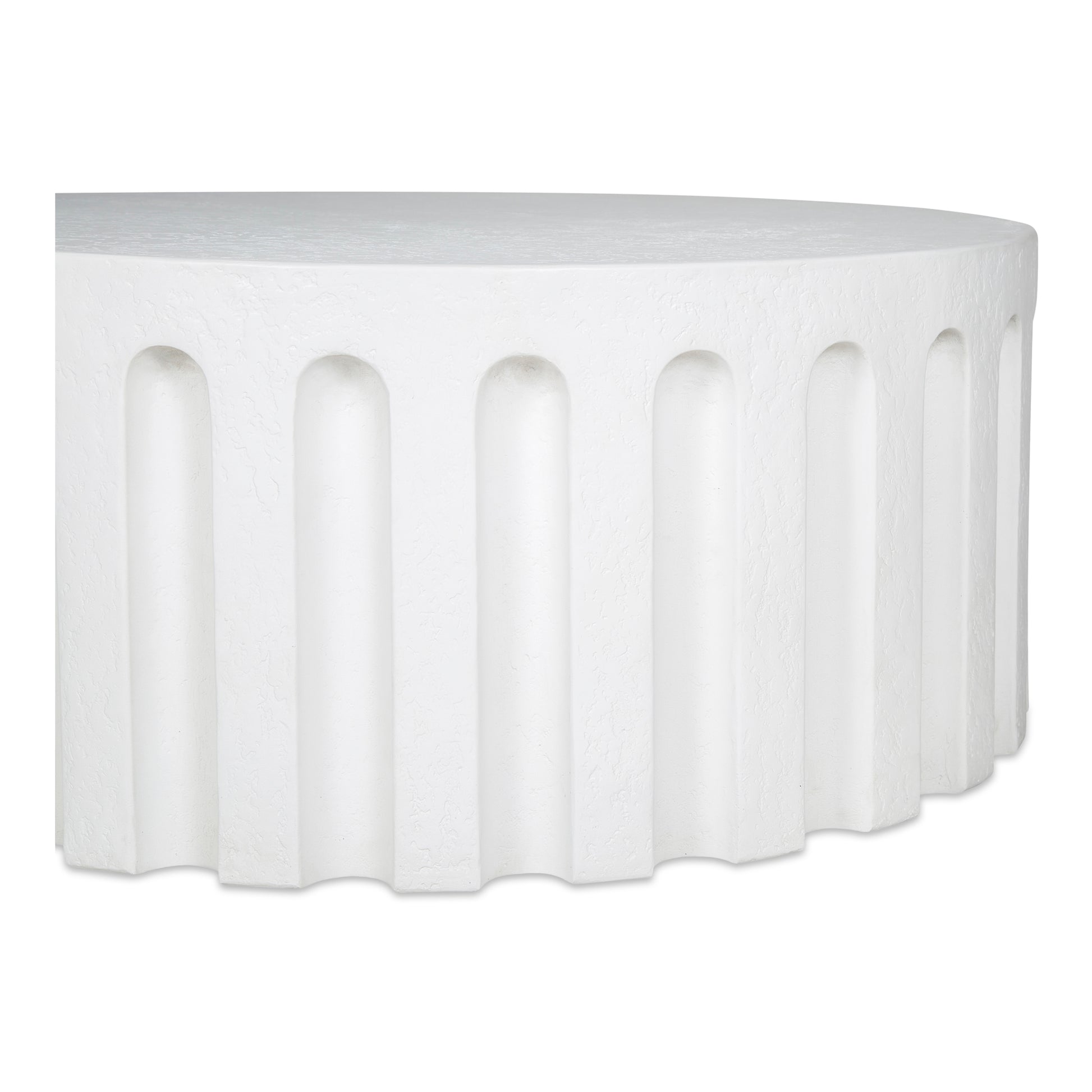 Moes Home Coffee Tables ERIS White Contemporary Furniture