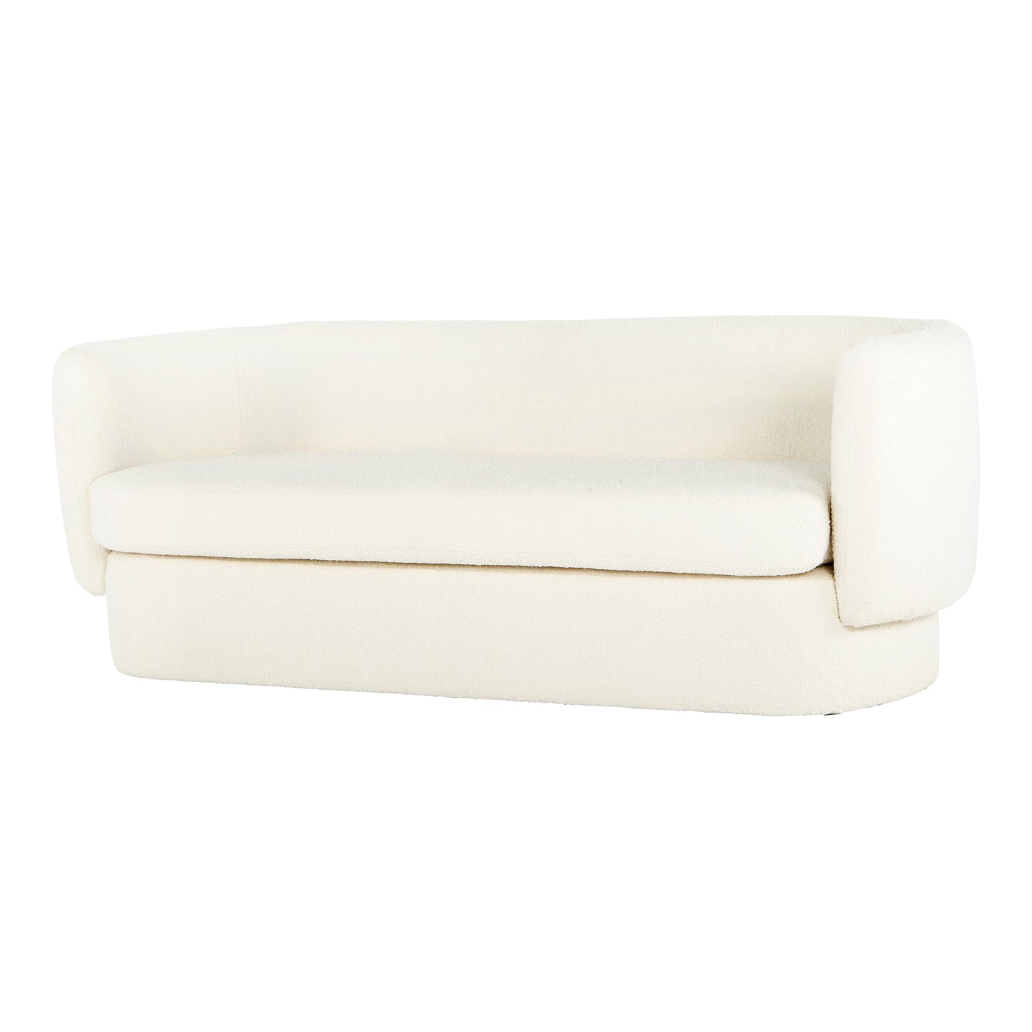 Moes Home Sofas Koba White Contemporary Furniture