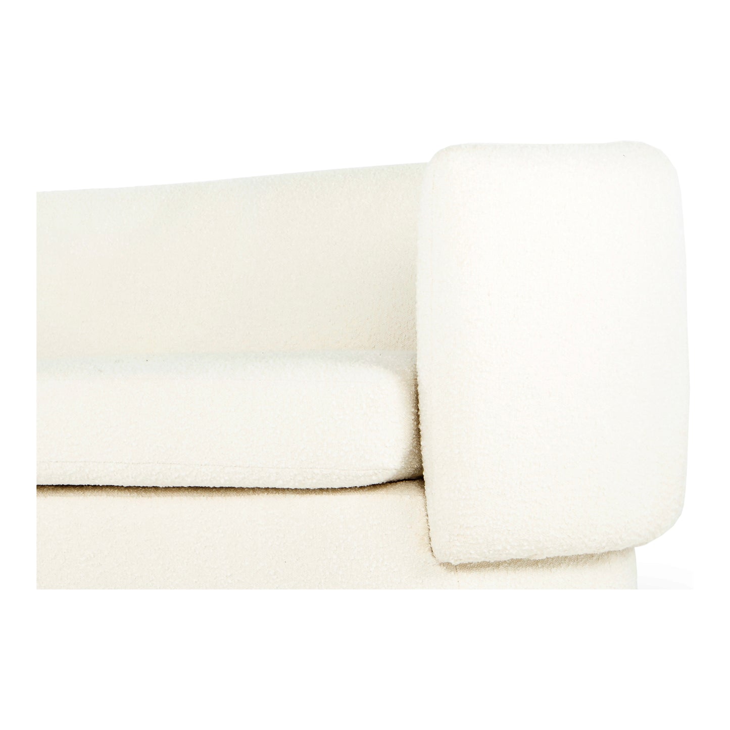 Moes Home Sofas Koba White Contemporary Furniture