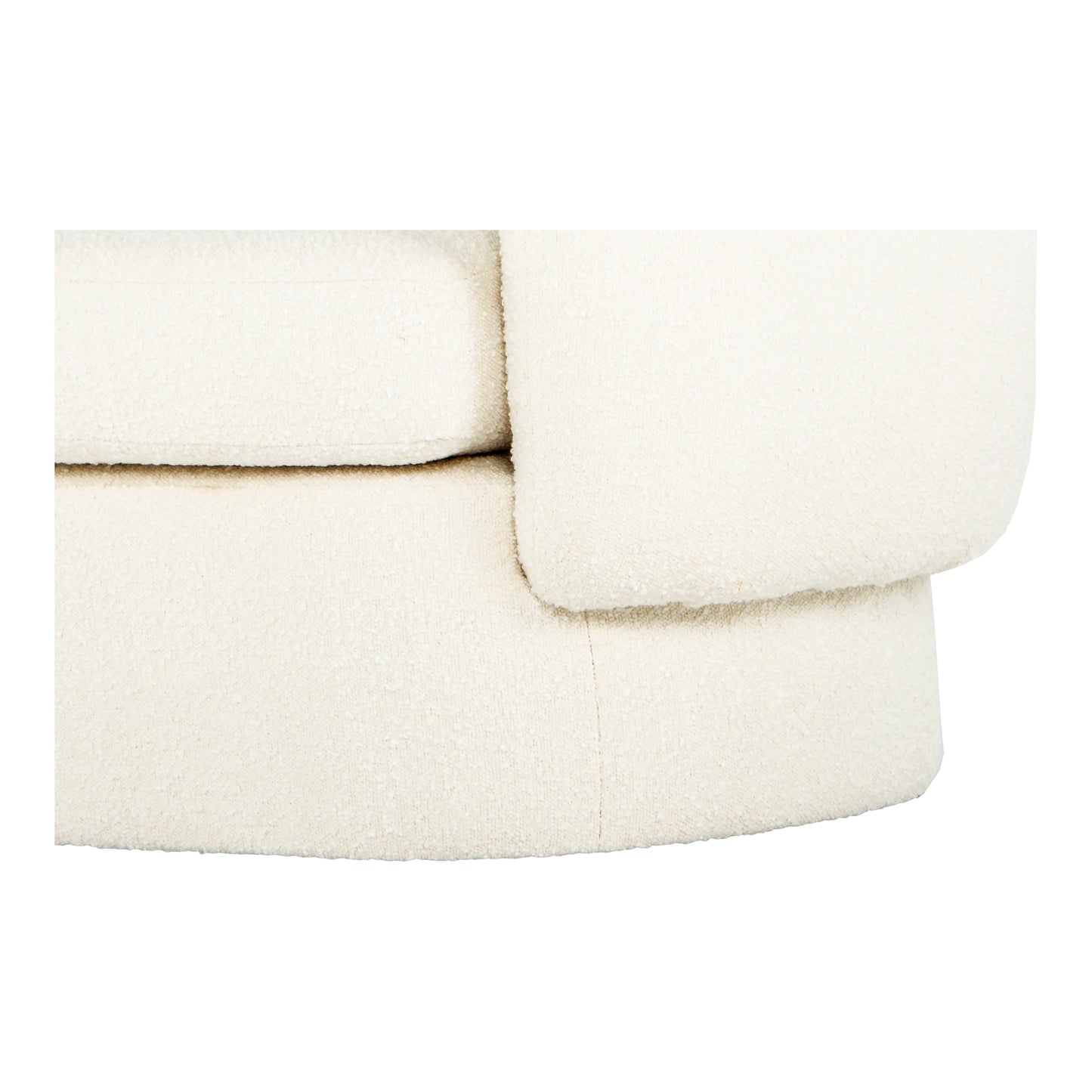 Moes Home Accent Chairs Koba White Contemporary Furniture