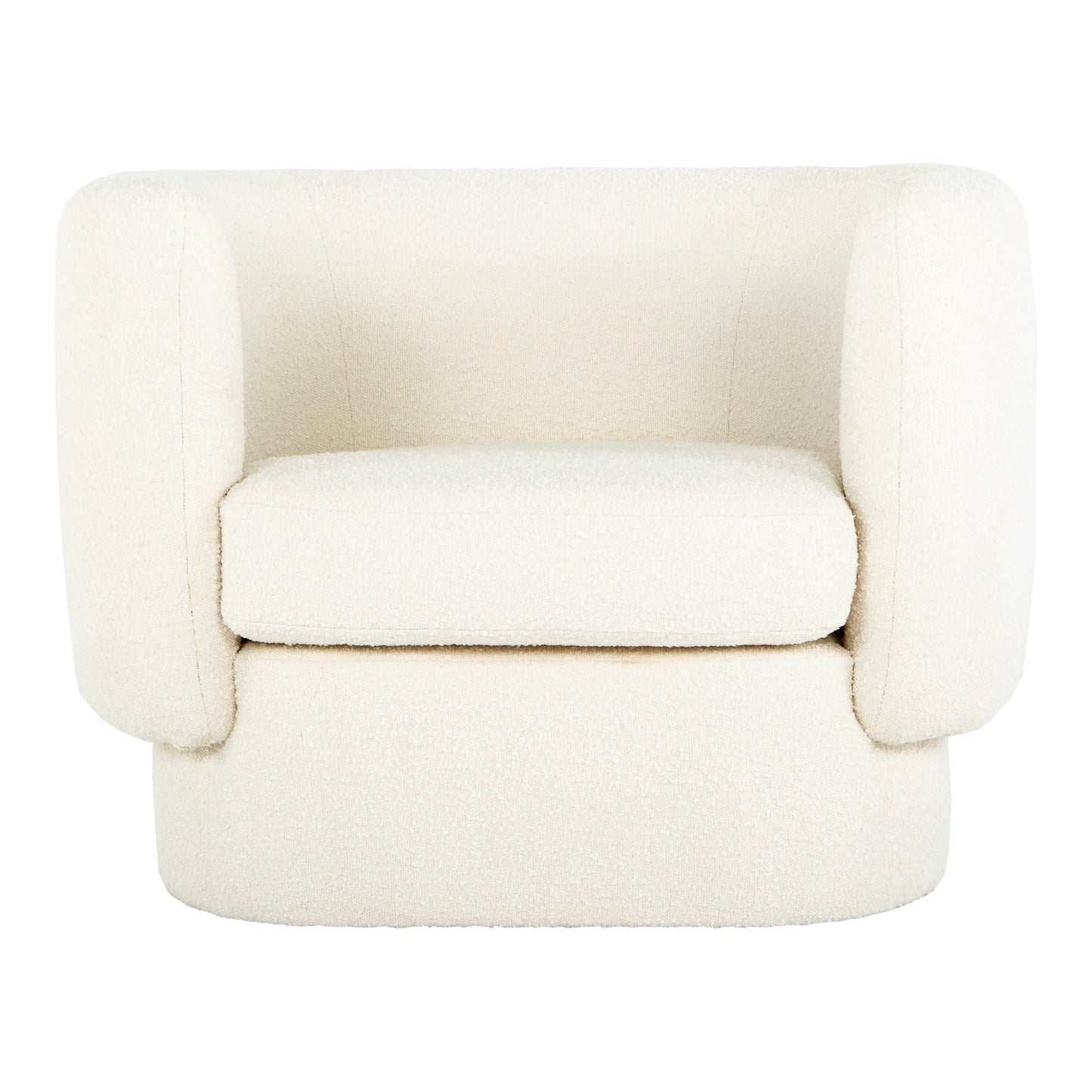 Moes Home Accent Chairs Koba White Contemporary Furniture