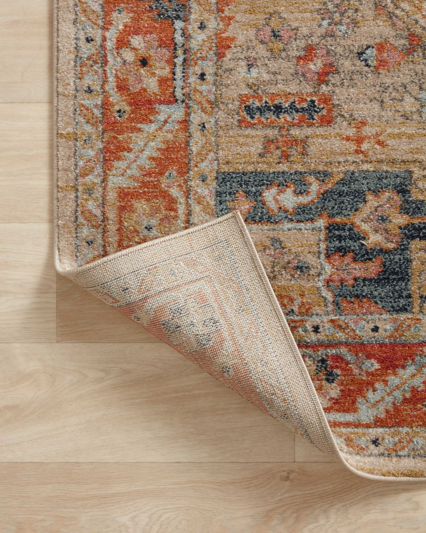 Loloi II Jocelyn JOC - 01 Sand Multi Transitional Power Loomed Rug - Rugs - Loloi II - Atlanta Designer Rugs