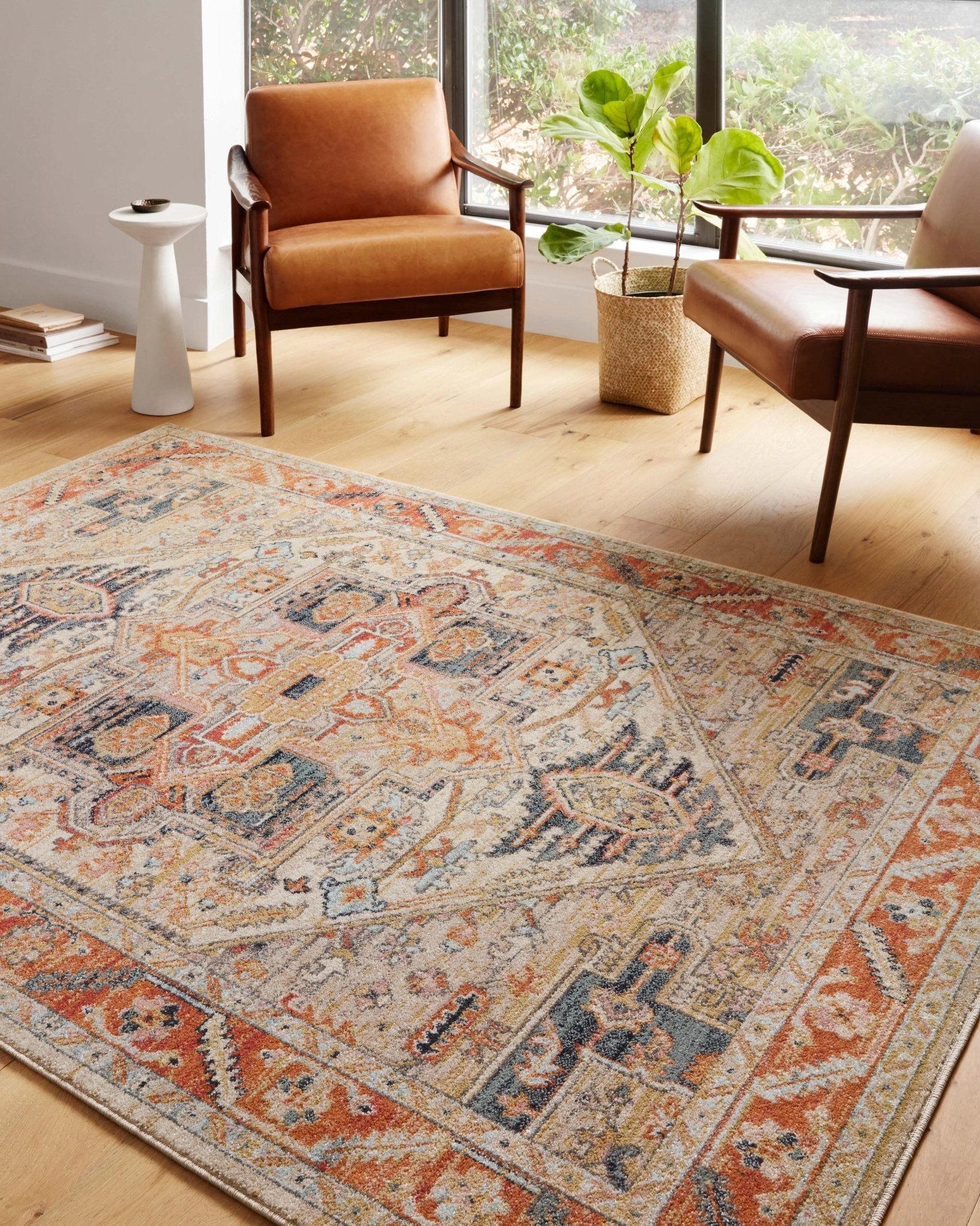 Loloi II Jocelyn JOC - 01 Sand Multi Transitional Power Loomed Rug - Rugs - Loloi II - Atlanta Designer Rugs