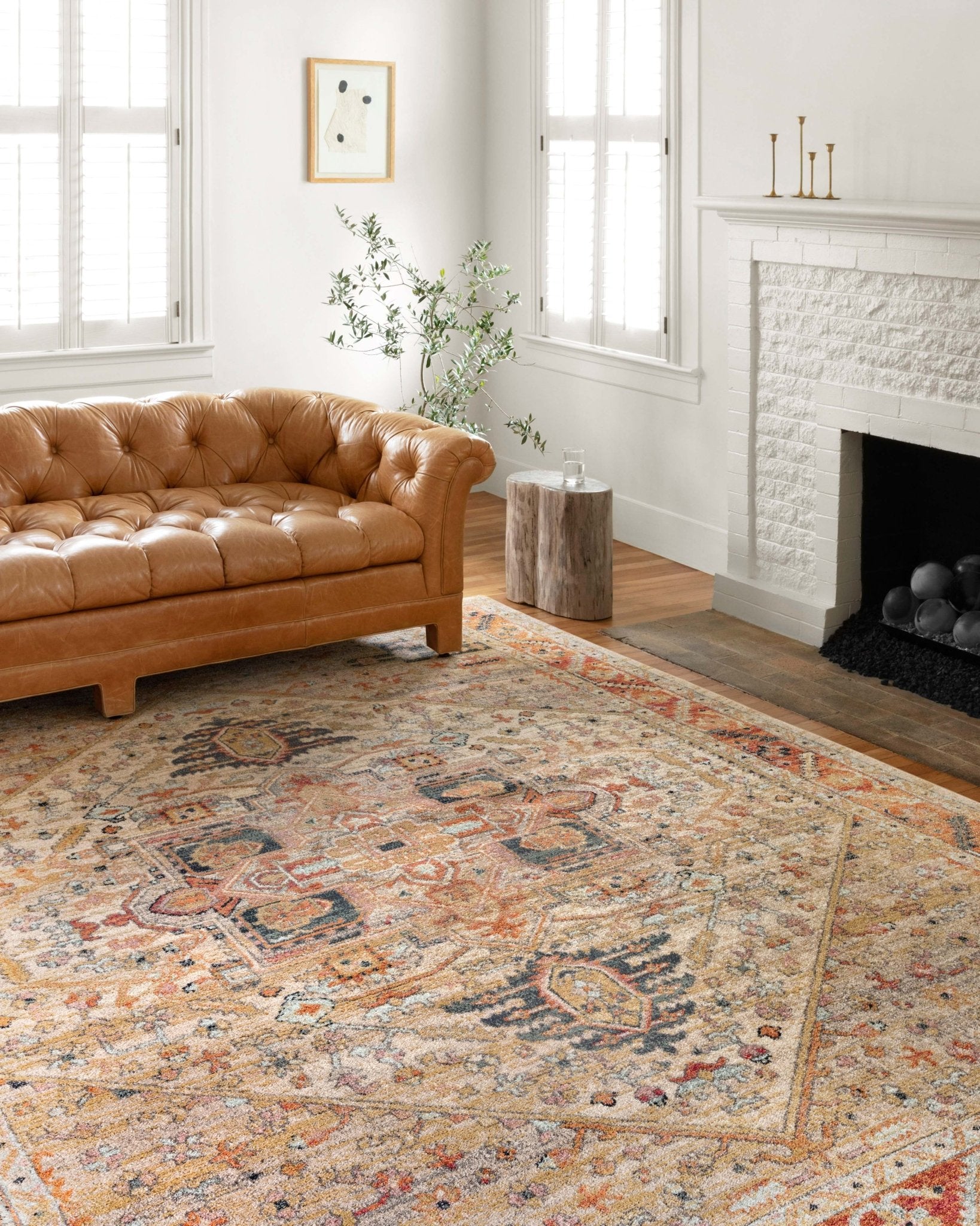 Loloi II Jocelyn JOC - 01 Sand Multi Transitional Power Loomed Rug - Rugs - Loloi II - Atlanta Designer Rugs