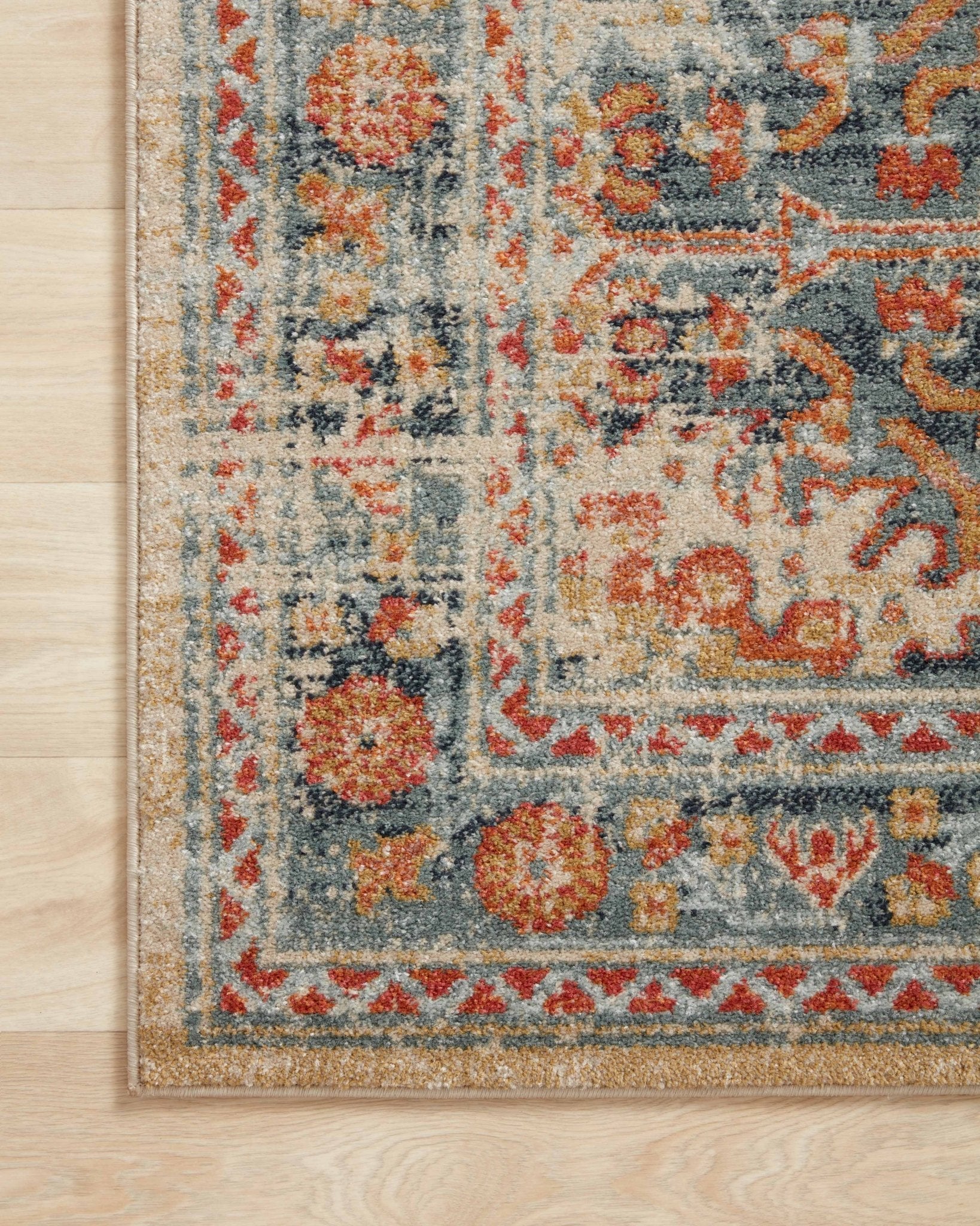 Loloi II Jocelyn JOC - 03 Mist Multi Transitional Power Loomed Rug - Rugs - Loloi II - Atlanta Designer Rugs