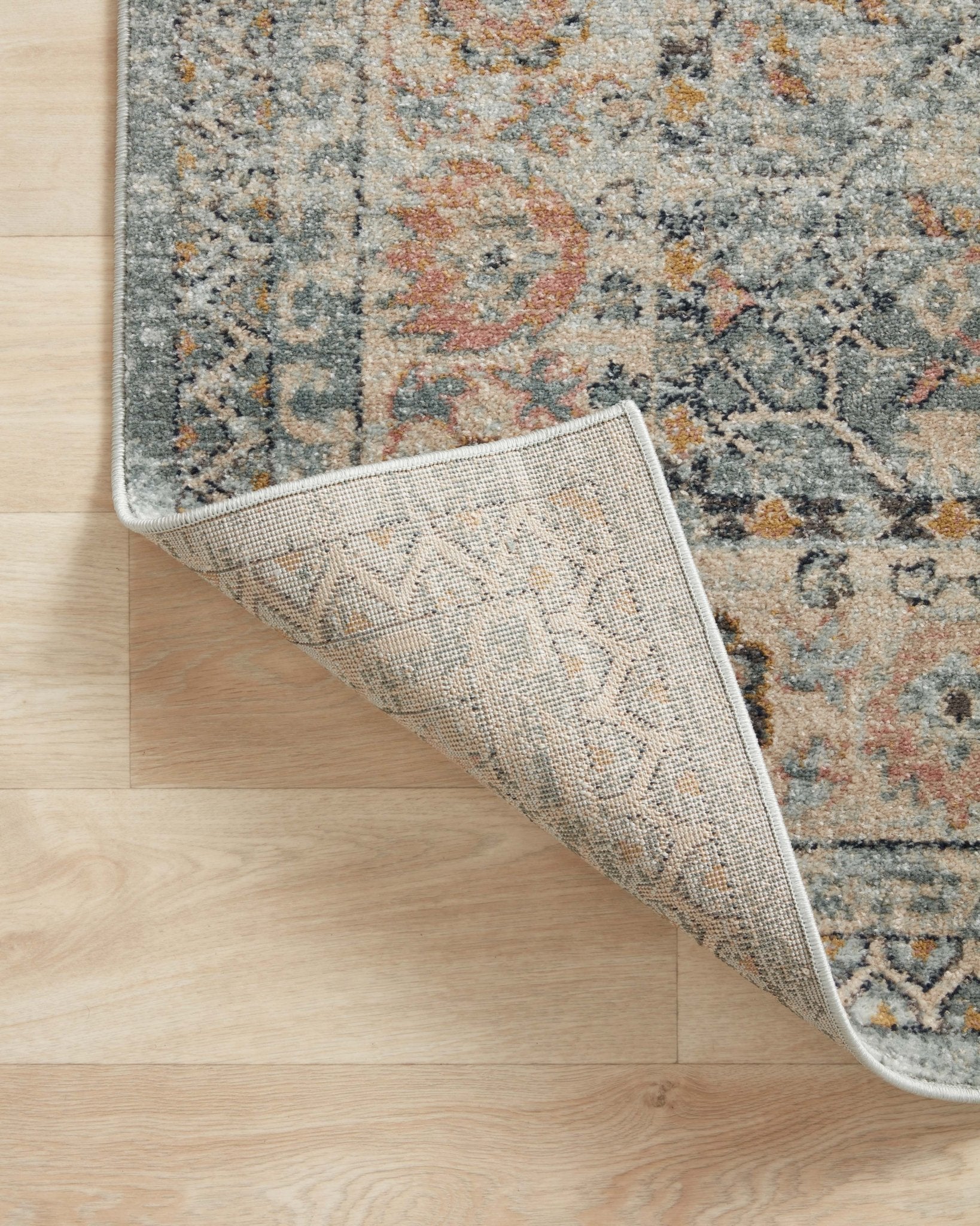 Loloi II Jocelyn JOC - 04 Sky Multi Transitional Power Loomed Rug - Rugs - Loloi II - Atlanta Designer Rugs