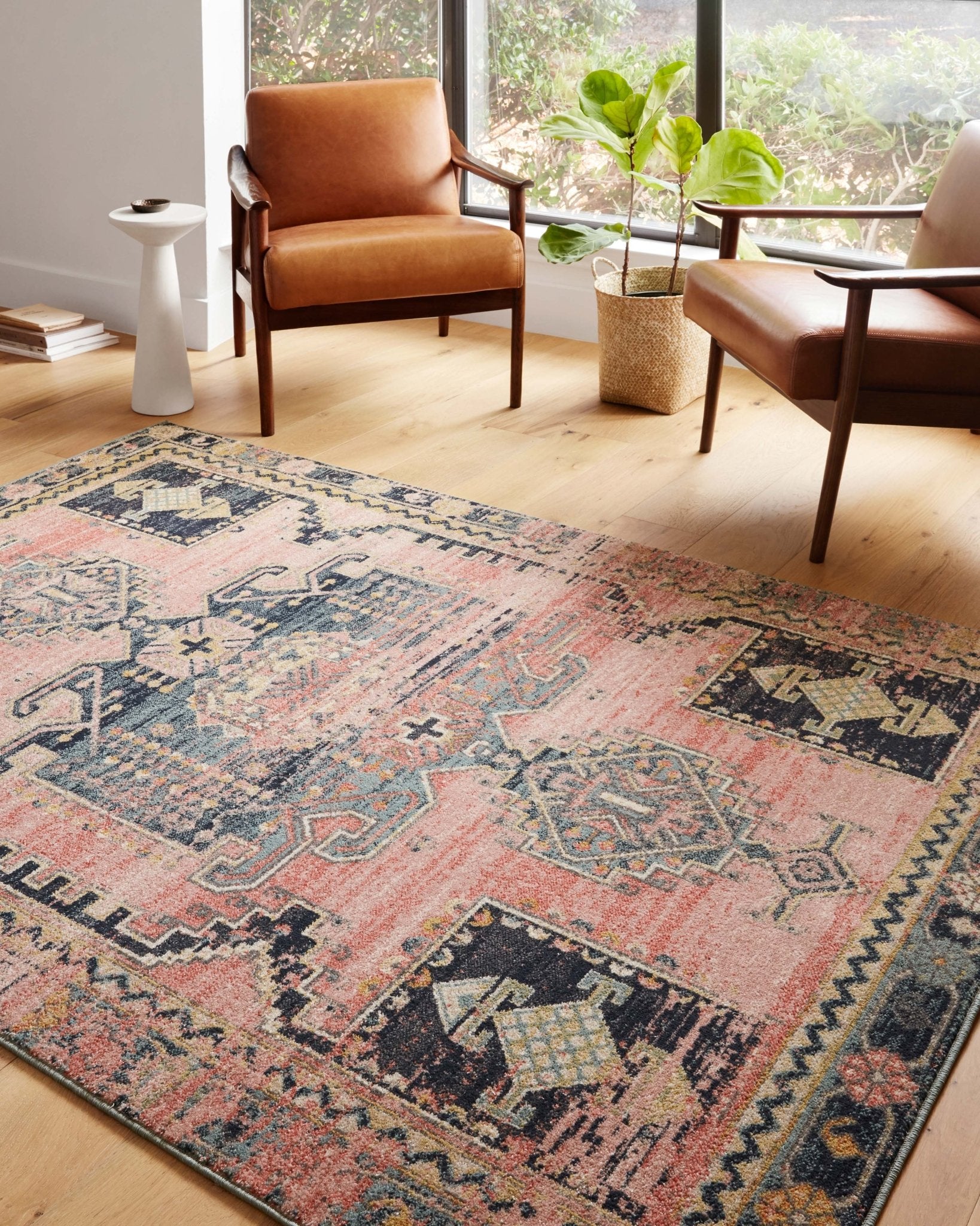 Loloi II Jocelyn JOC - 06 Rose Rose Transitional Power Loomed Rug - Rugs - Loloi II - Atlanta Designer Rugs