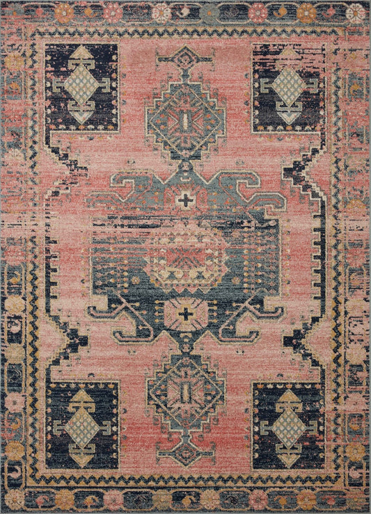 Loloi II Jocelyn JOC - 06 Rose Rose Transitional Power Loomed Rug - Rugs - Loloi II - Atlanta Designer Rugs