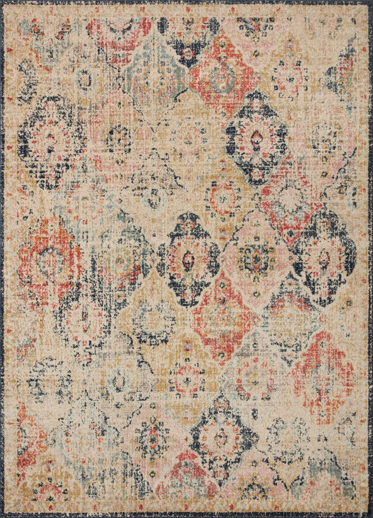 Loloi II Jocelyn JOC - 07 Khaki Multi Transitional Power Loomed Rug - Rugs - Loloi II - Atlanta Designer Rugs