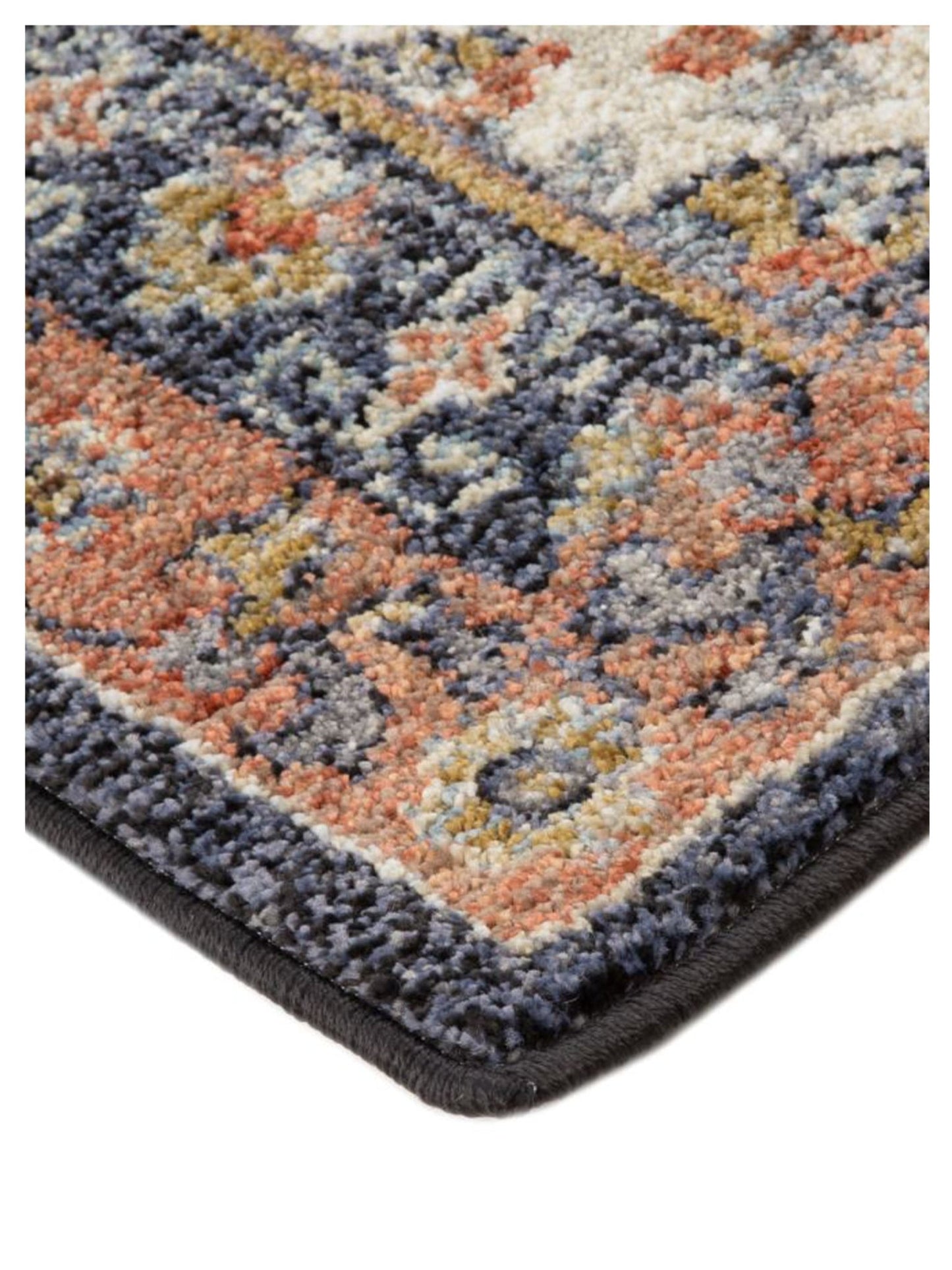 Limited Zurich ZUR - 501 Navy Blue Traditional Machinemade Rug - Rugs - Limited - Atlanta Designer Rugs