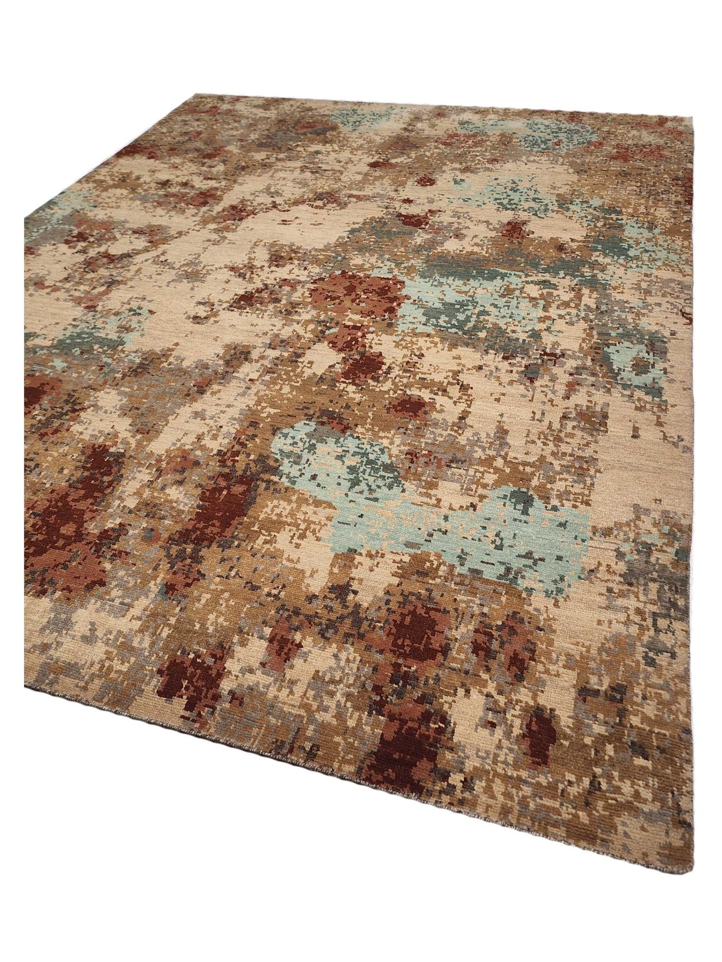 Artisan Arast Beige Multy Transitional Knotted Rug - Rugs - Artisan - Atlanta Designer Rugs