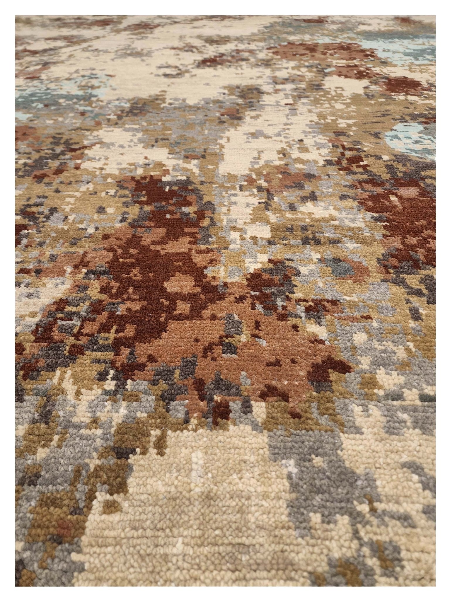 Artisan Arast Beige Multy Transitional Knotted Rug - Rugs - Artisan - Atlanta Designer Rugs