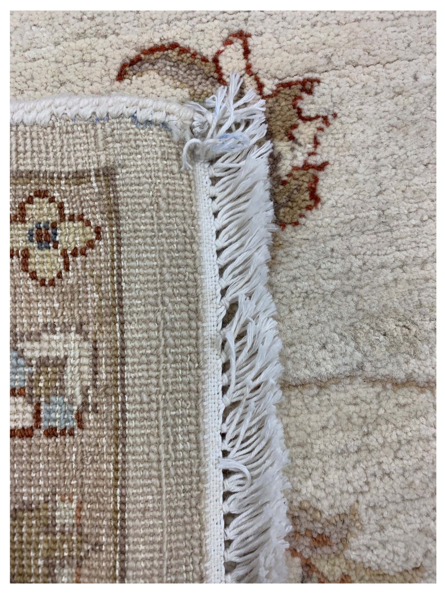 Artisan Zara Ivory Traditional Knotted Rug - Rugs - Artisan - Atlanta Designer Rugs