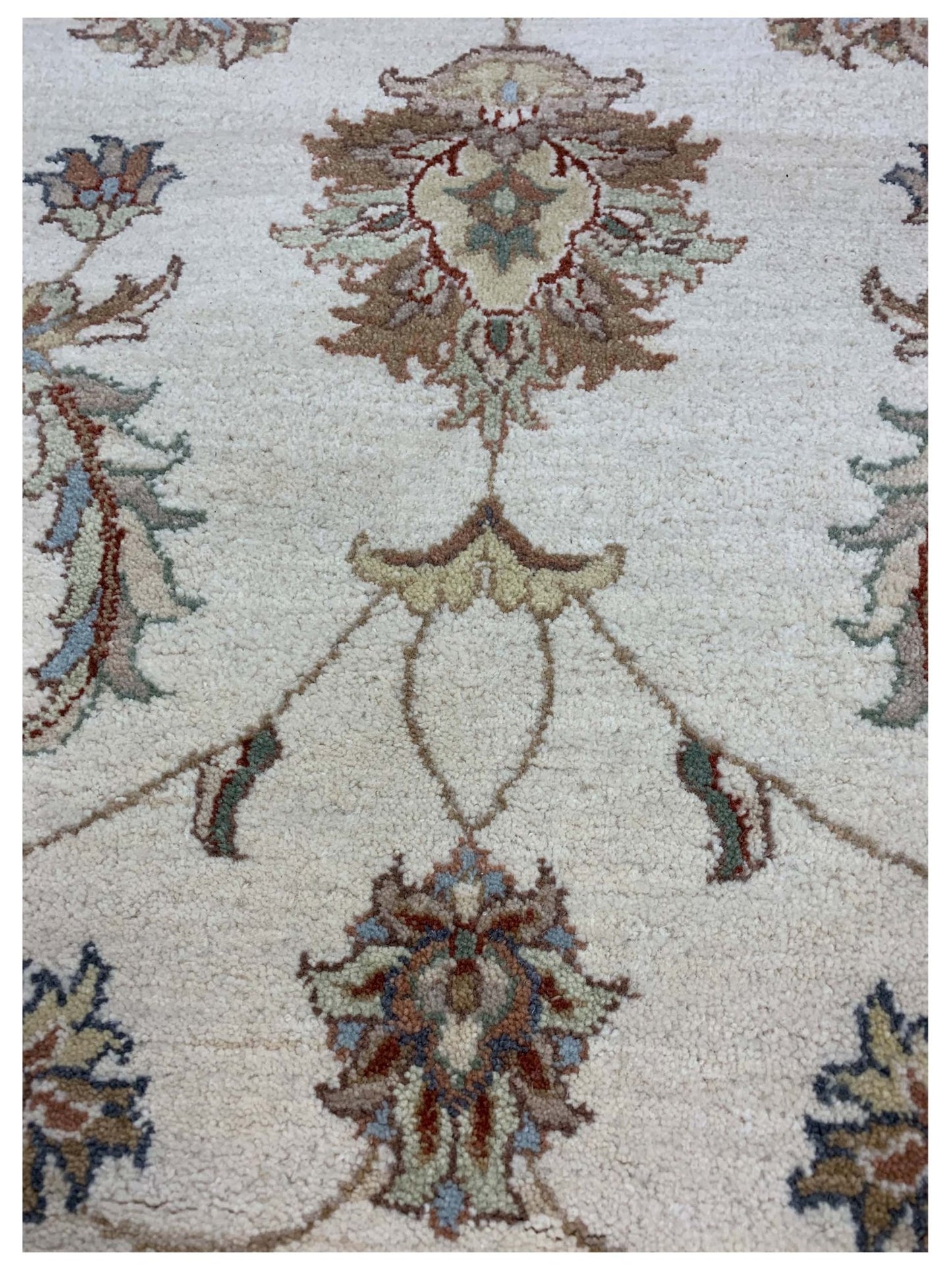 Artisan Zara Ivory Traditional Knotted Rug - Rugs - Artisan - Atlanta Designer Rugs