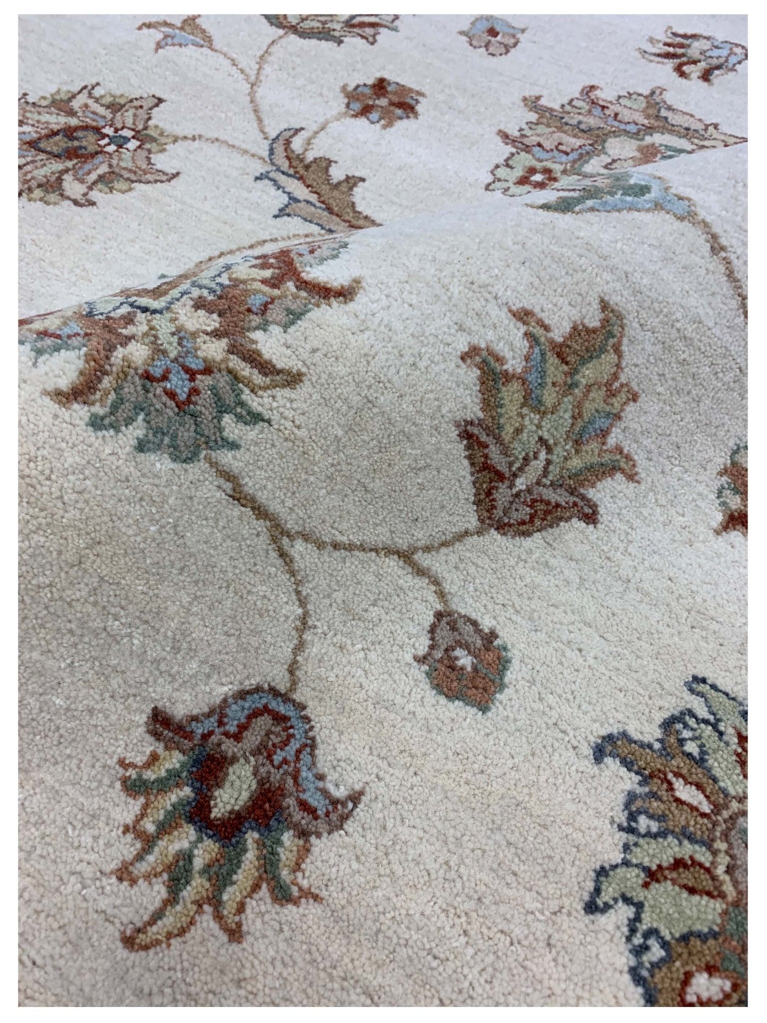 Artisan Zara Ivory Traditional Knotted Rug - Rugs - Artisan - Atlanta Designer Rugs