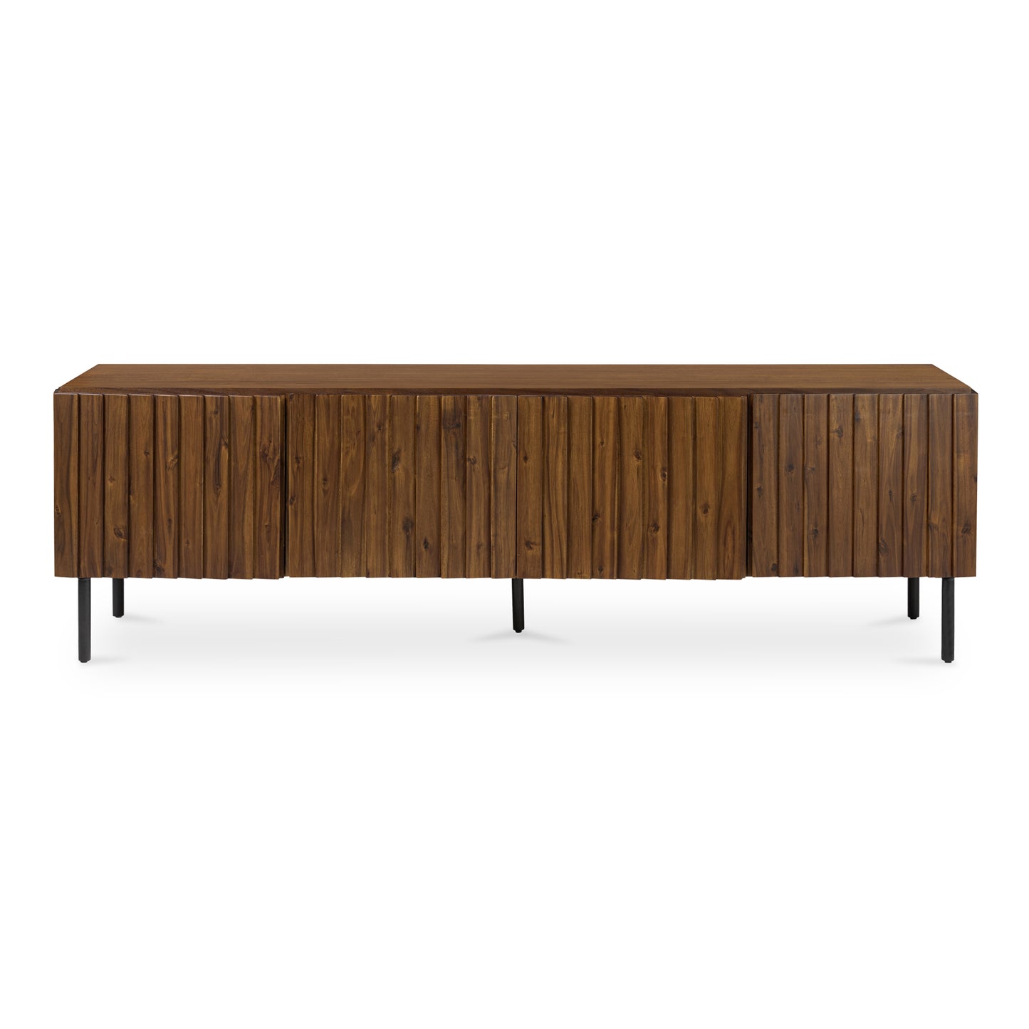 Moes Home Cabinets LINCOLN Brown Mid-Century Modern Furniture