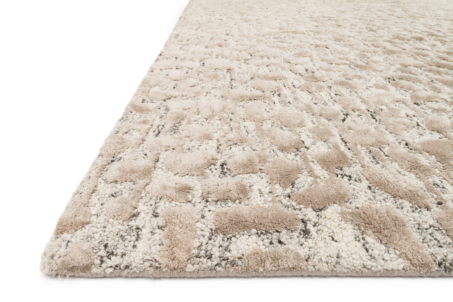 Loloi JUNEAU JY-02 Ash Taupe Contemporary Hand Tufted Rug