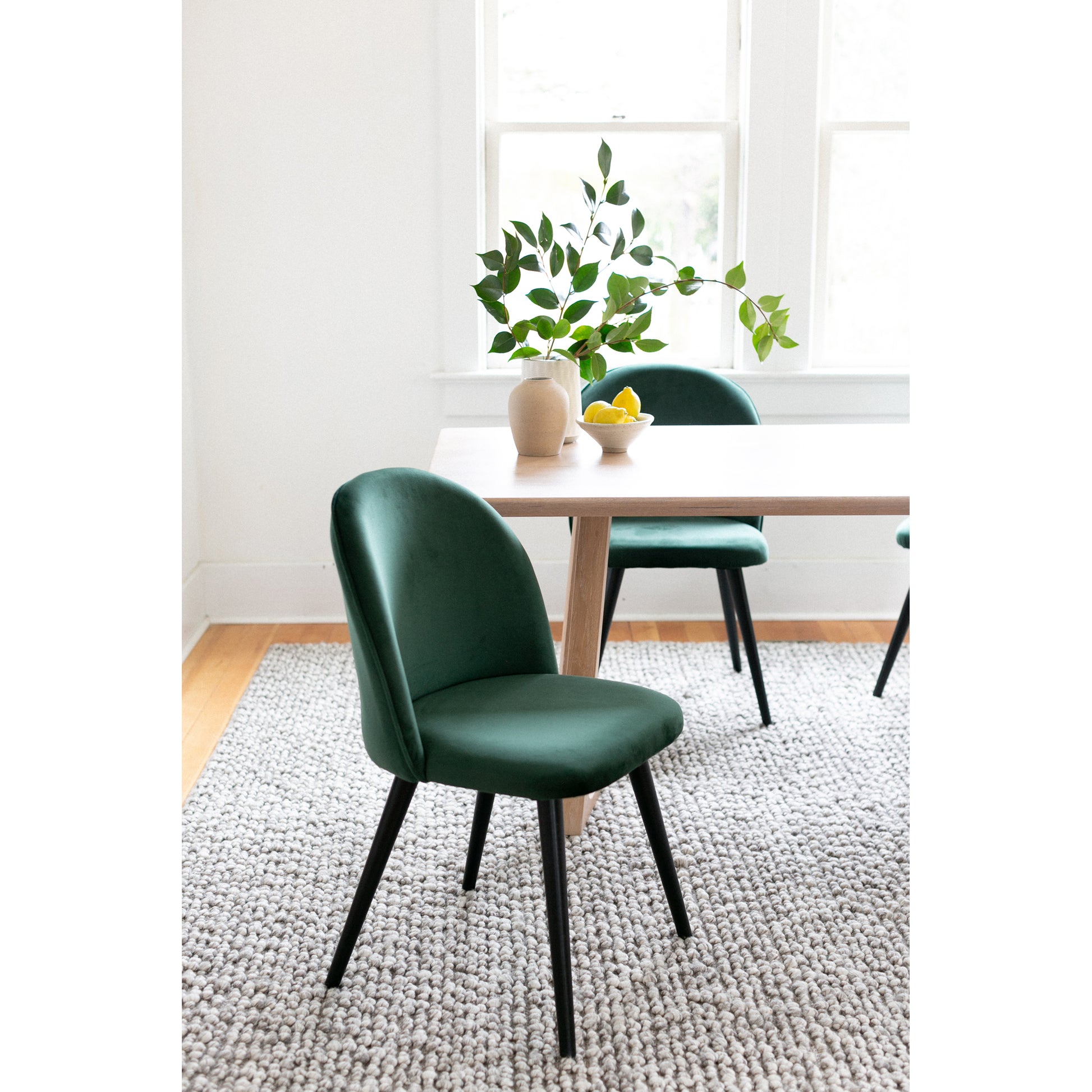 Moes Home Dining Chairs Clarissa Green Contemporary Furniture