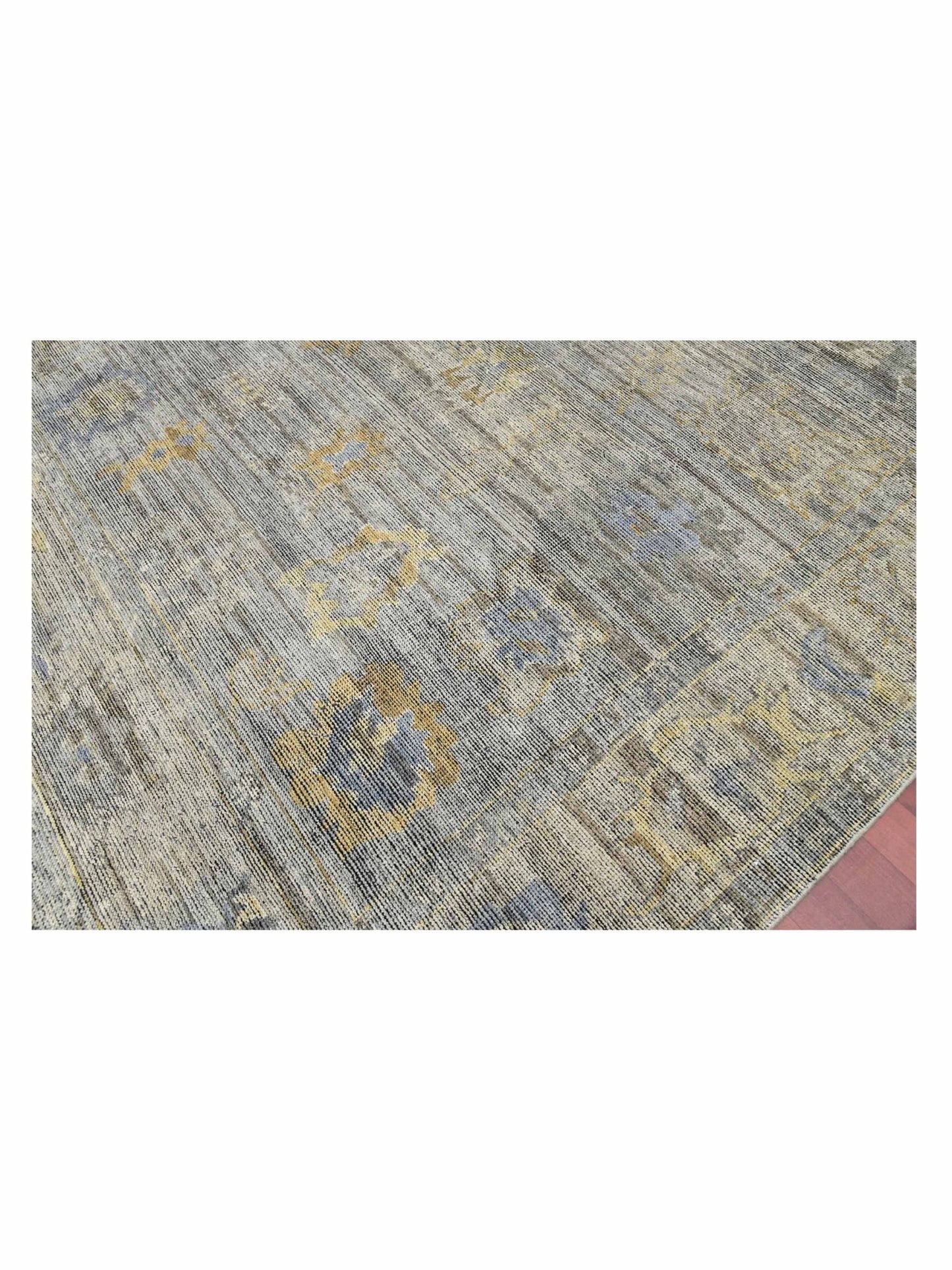 Limited Jimbour JIM - 102 GRAY Transitional Knotted Rug - Rugs - Limited - Atlanta Designer Rugs