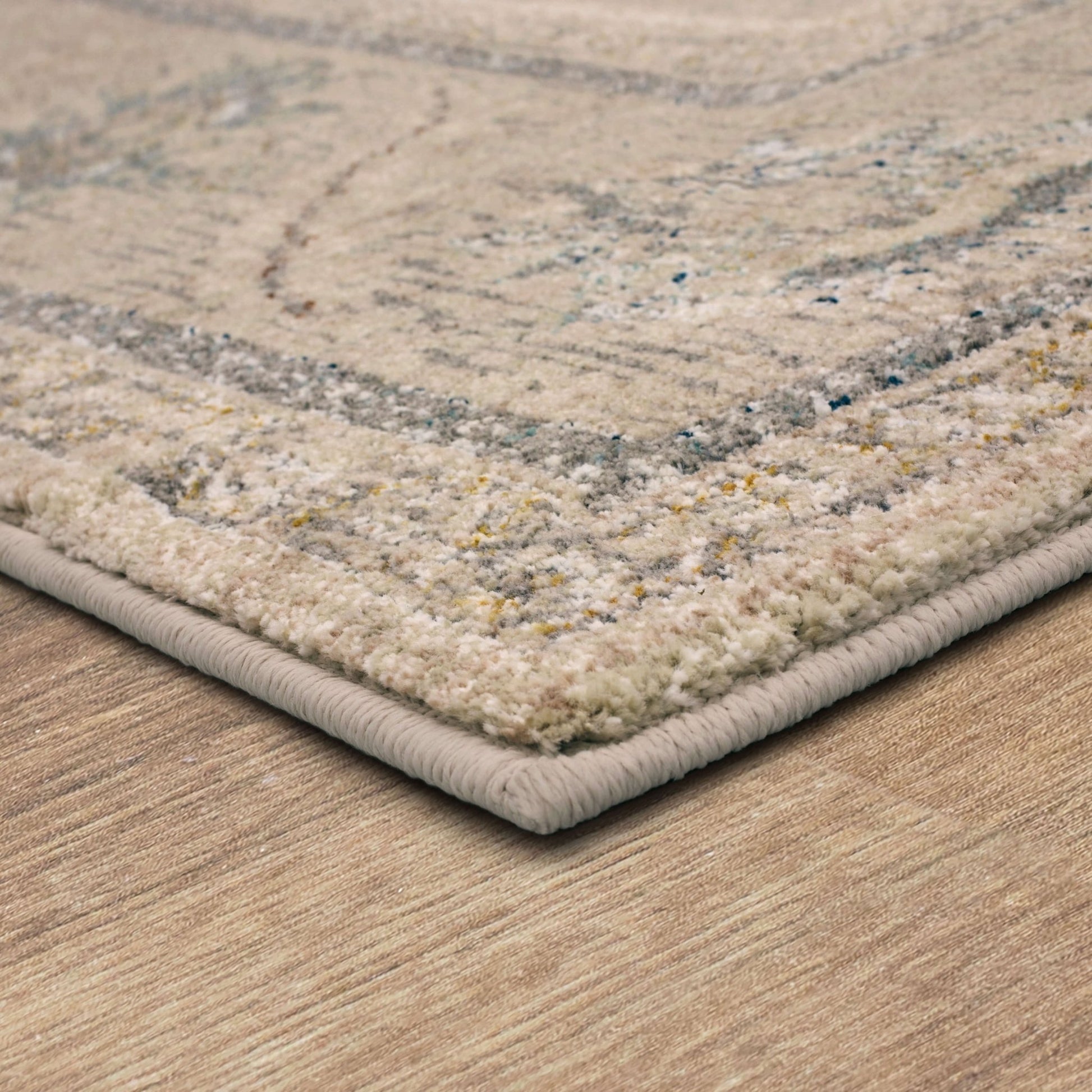 Karastan Zephyr 92678 Oyster Machinemade Rug - Rugs - Karastan - Atlanta Designer Rugs