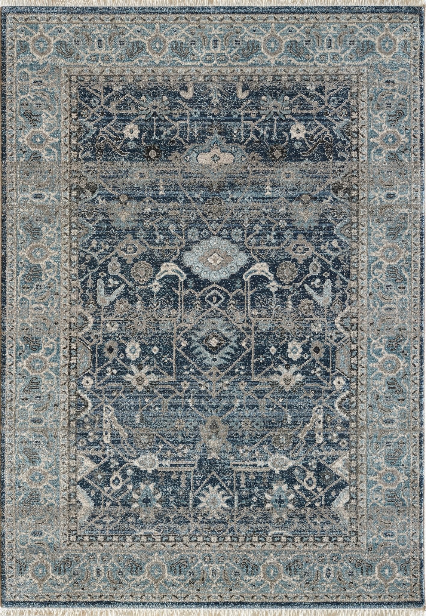 Dynamic Rugs Juno 6881 Blue Transitional Machine - Made Rug - Rugs - Dynamic Rugs - Atlanta Designer Rugs