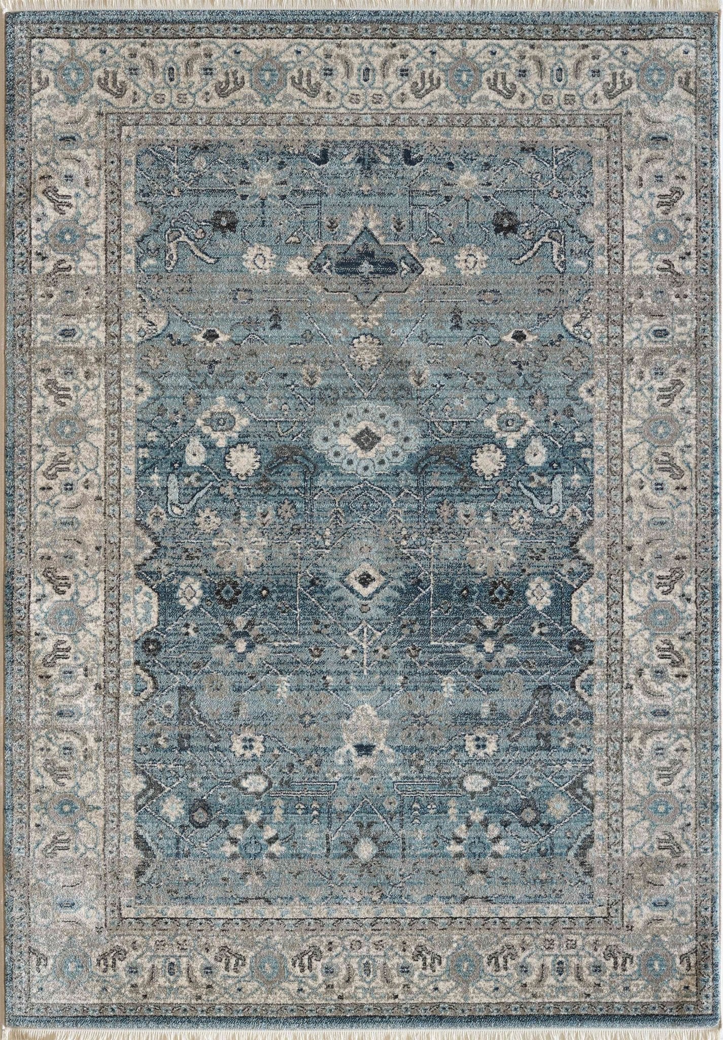 Dynamic Rugs Juno 6881 Light Blue Transitional Machine - Made Rug - Rugs - Dynamic Rugs - Atlanta Designer Rugs