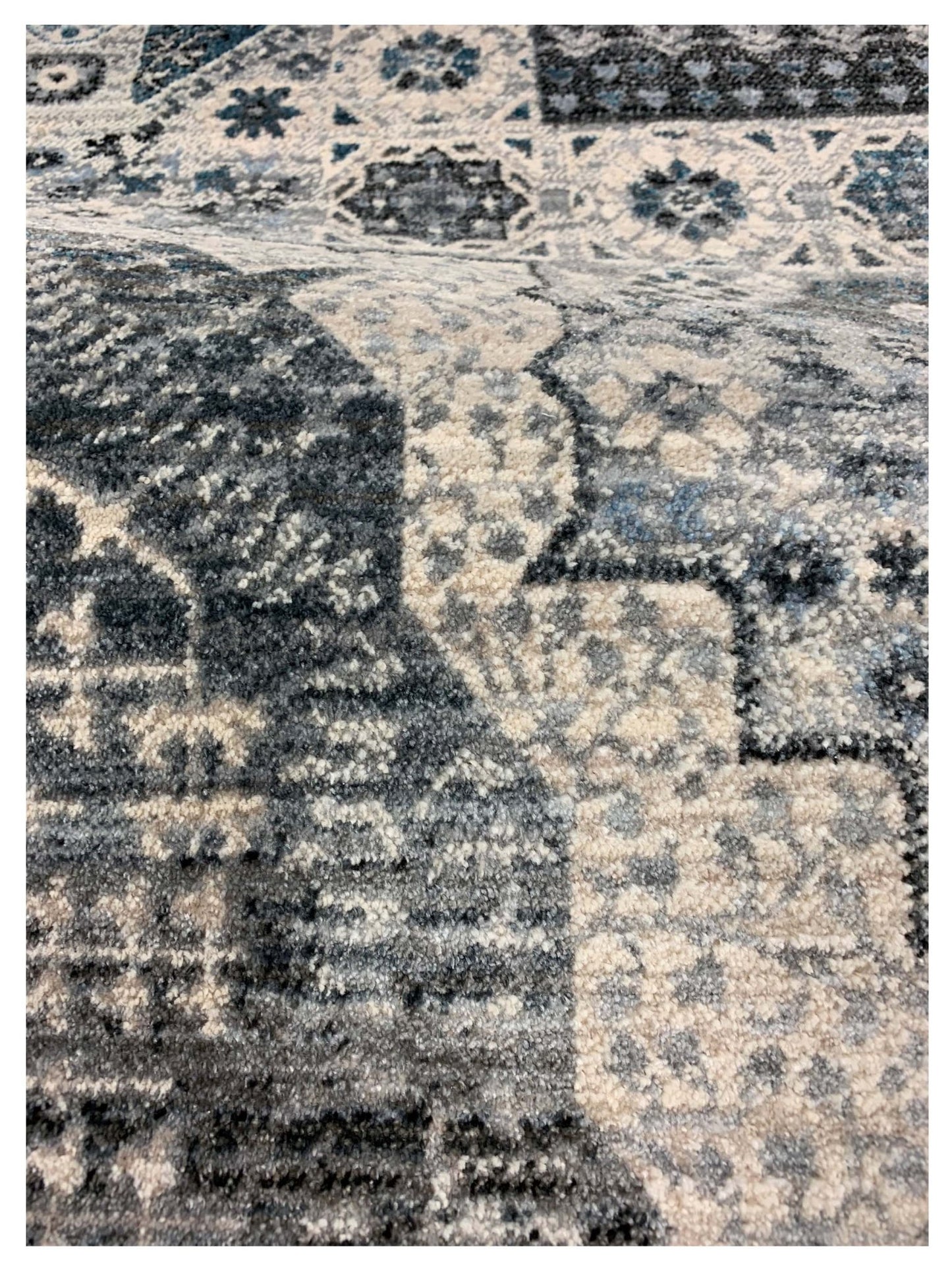 Artisan Kate Gray Charcoal Transitional Machinemade Rug - Rugs - Artisan - Atlanta Designer Rugs