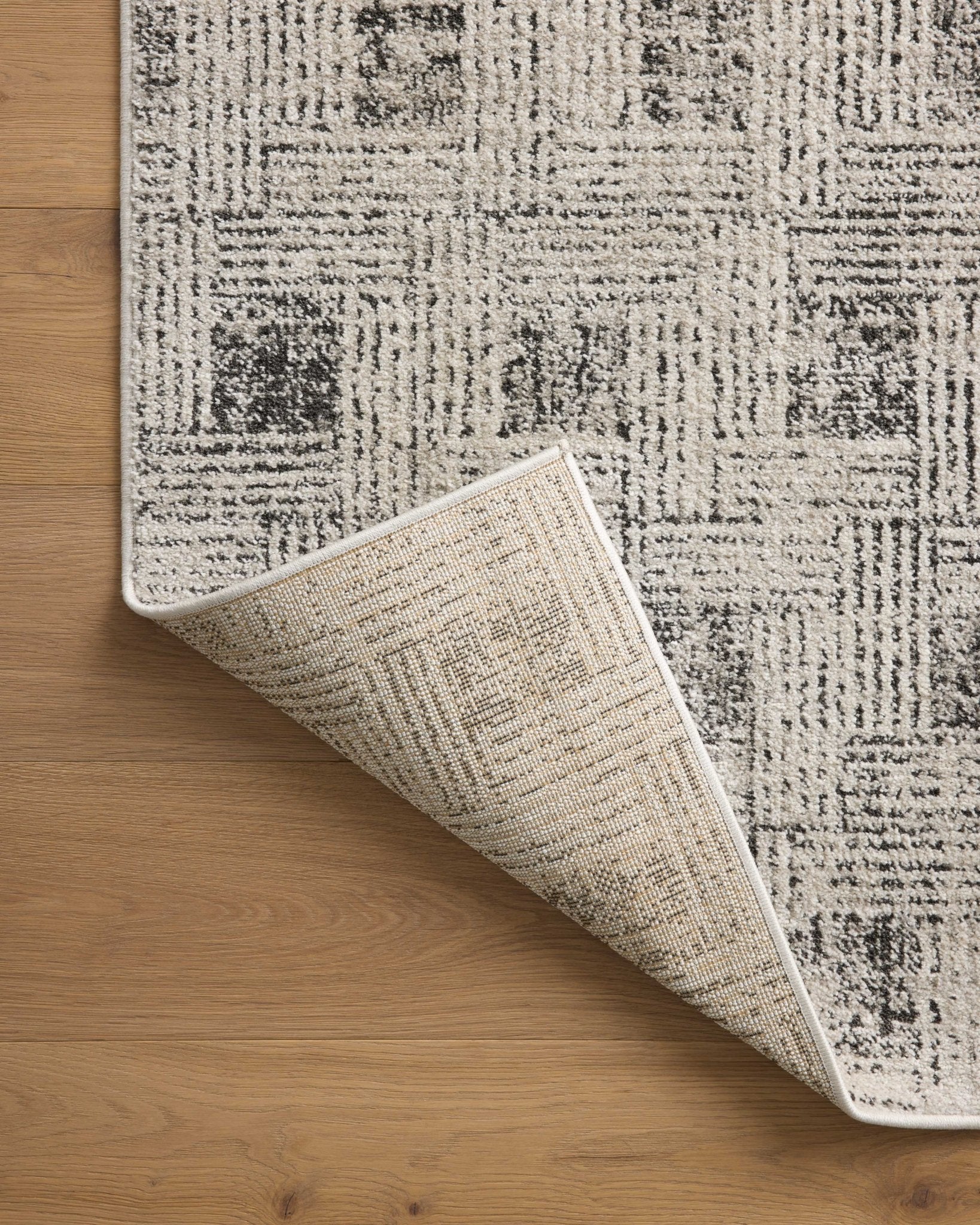 Loloi II Kamala KAM - 01 Grey Graphite Transitional Power Loomed Rug - Rugs - Loloi II - Atlanta Designer Rugs