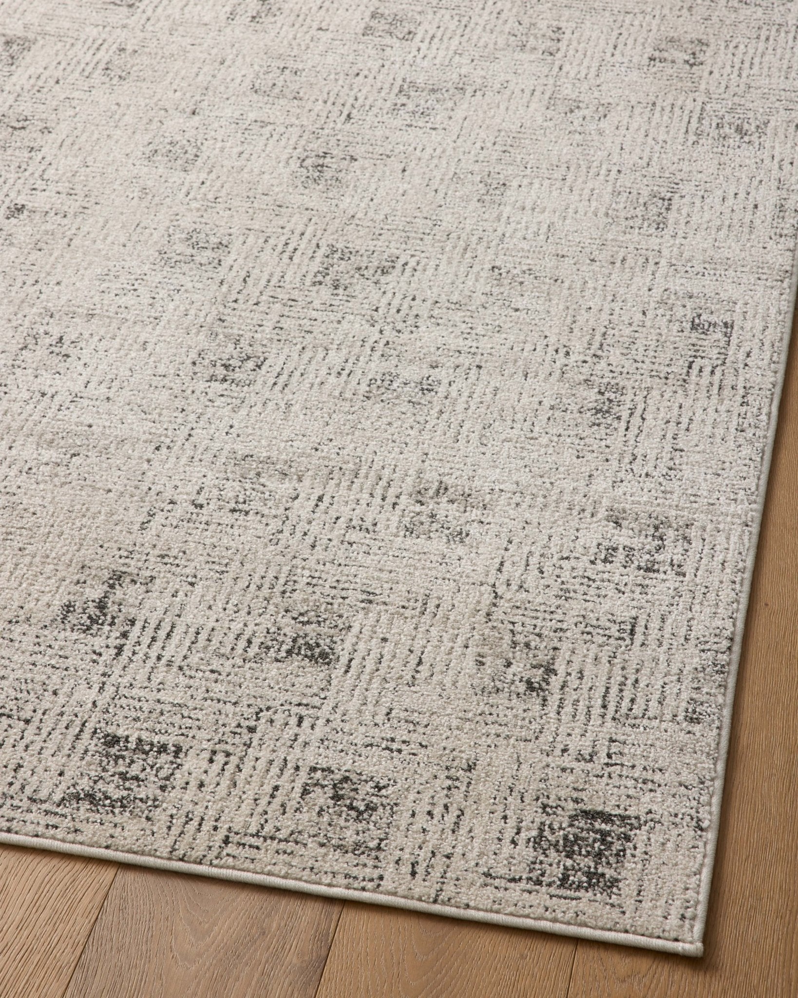 Loloi II Kamala KAM - 01 Grey Graphite Transitional Power Loomed Rug - Rugs - Loloi II - Atlanta Designer Rugs