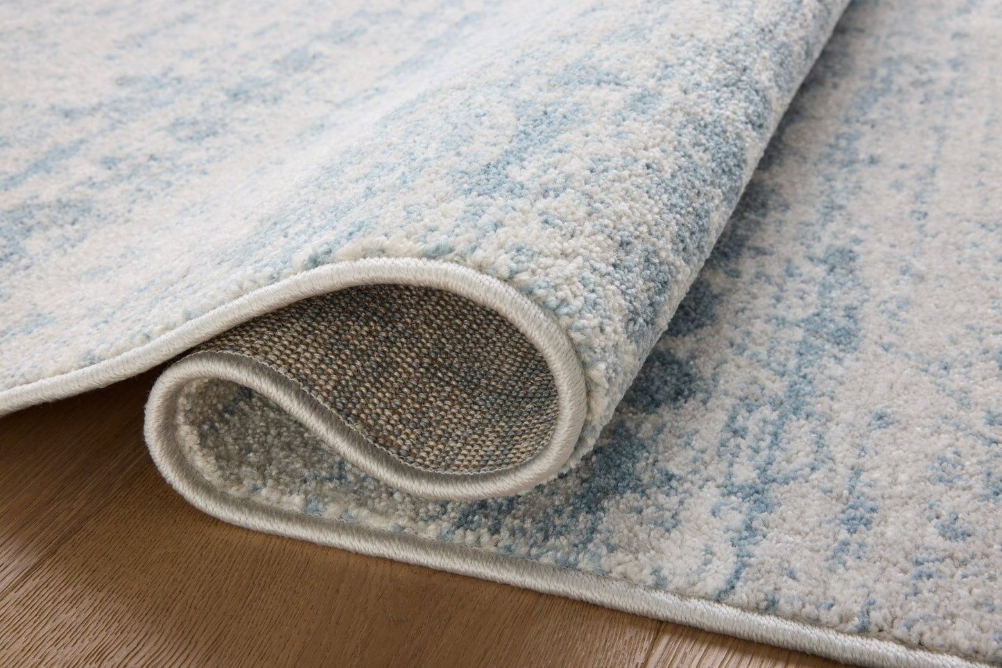 Loloi II Kamala KAM - 04 Sky Dove Transitional Power Loomed Rug - Rugs - Loloi II - Atlanta Designer Rugs