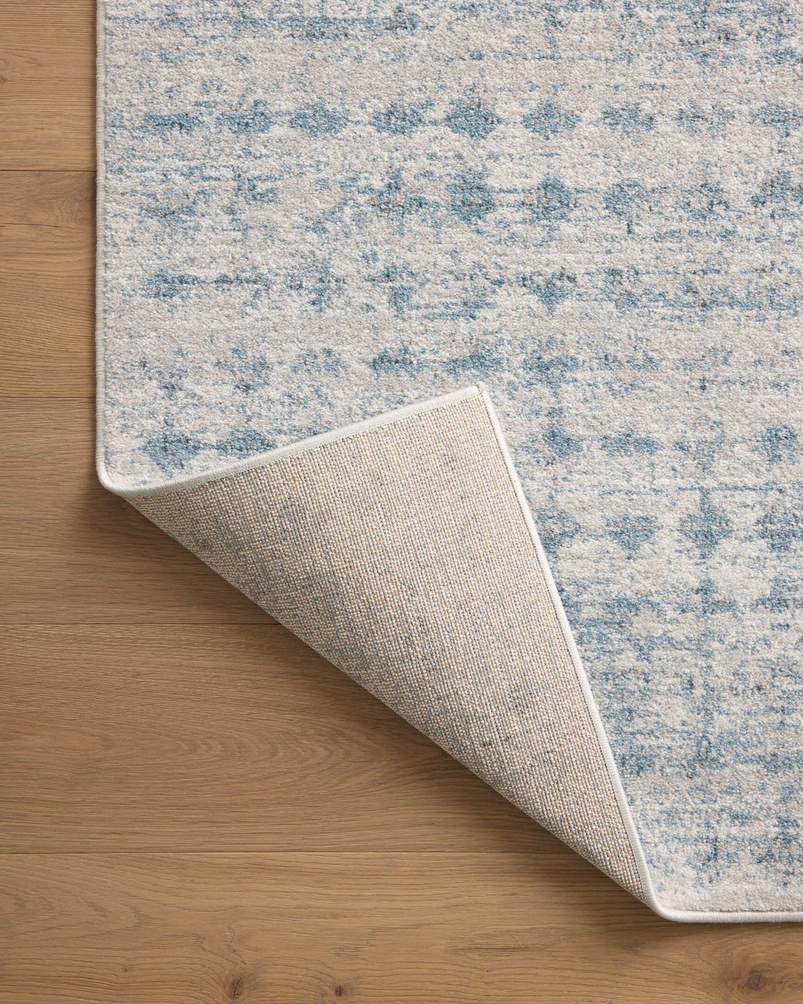 Loloi II Kamala KAM - 04 Sky Dove Transitional Power Loomed Rug - Rugs - Loloi II - Atlanta Designer Rugs