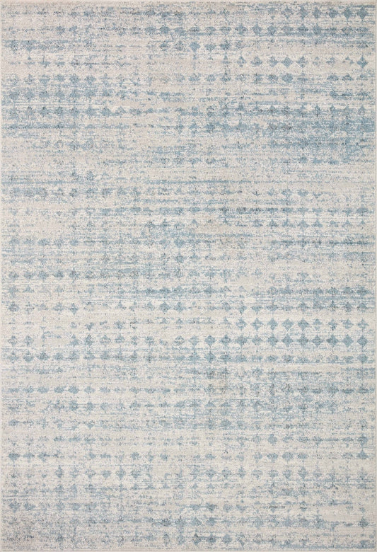 Loloi II Kamala KAM - 04 Sky Dove Transitional Power Loomed Rug - Rugs - Loloi II - Atlanta Designer Rugs