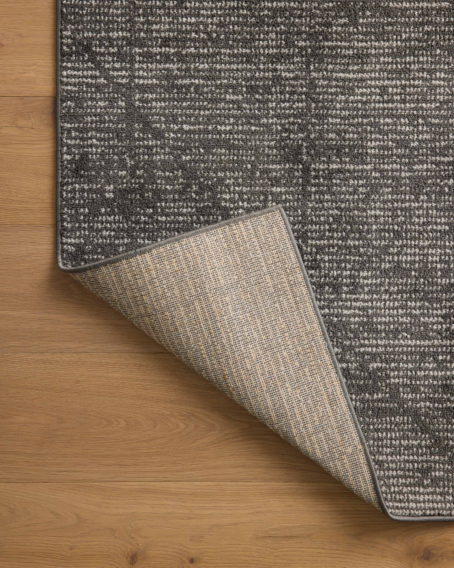 Loloi II Kamala KAM - 06 Charcoal Ivory Transitional Power Loomed Rug - Rugs - Loloi II - Atlanta Designer Rugs