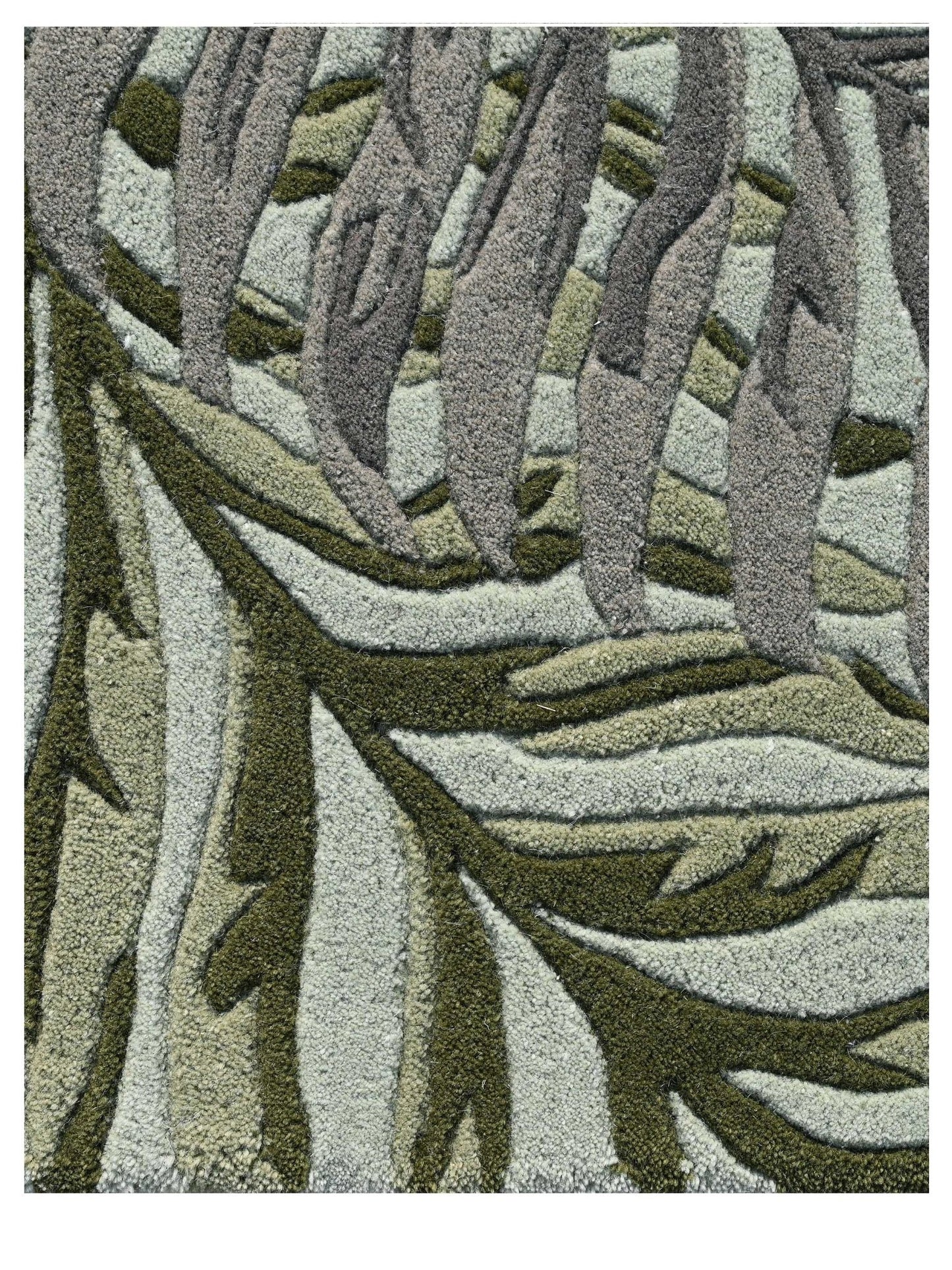 KAS Cove 3007 Seafoam Florals & Tropicals Rug - Rugs - KAS - Atlanta Designer Rugs