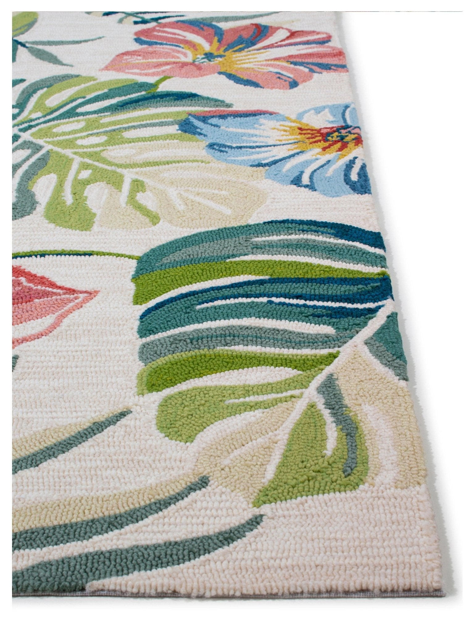 KAS Harbor 4249 Ivory Indoor/Outdoor Knotted Rug - Rugs - KAS - Atlanta Designer Rugs