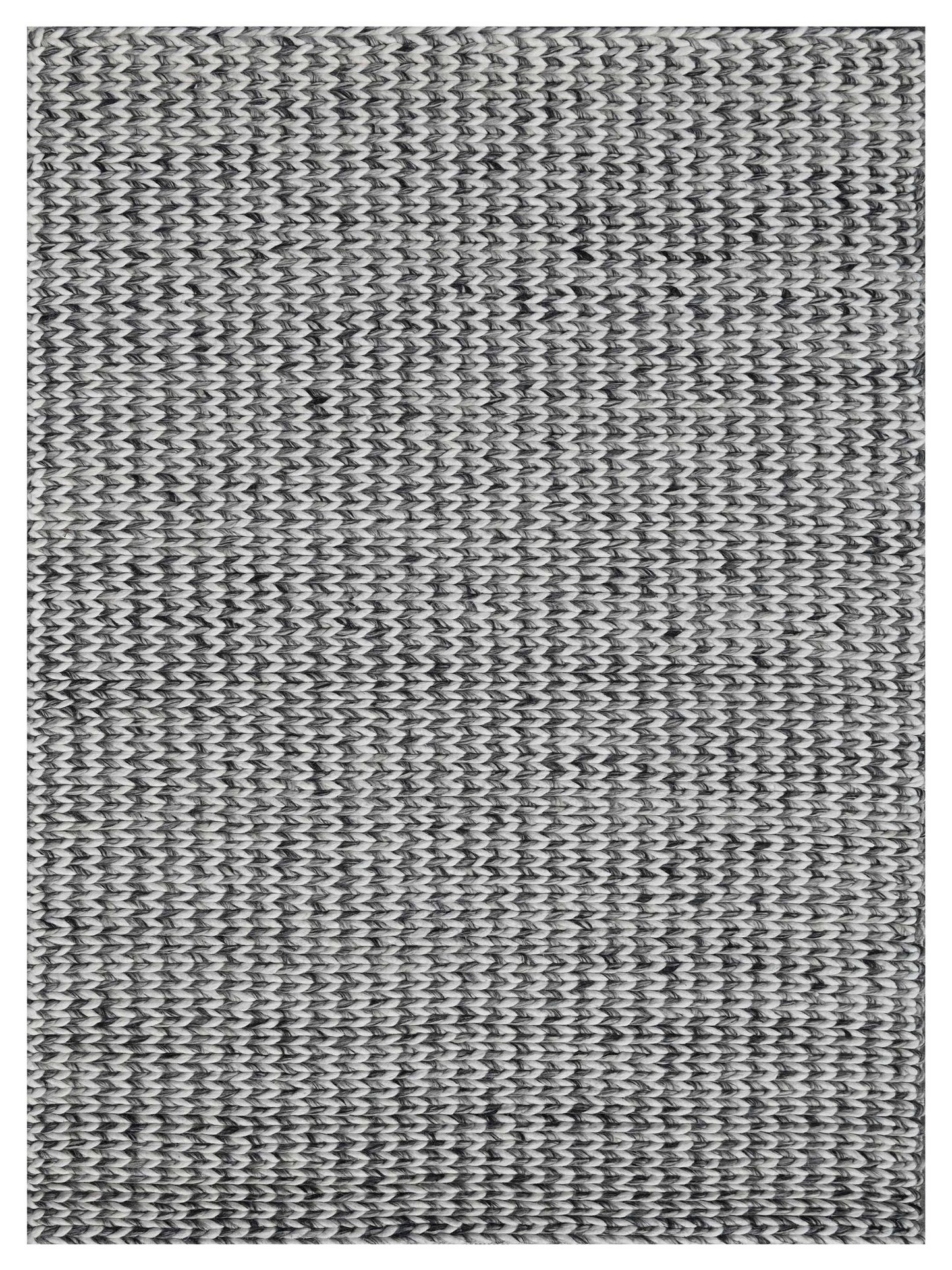 KAS Cortico 6165 Grey Ivory Casual Woven Rug - Rugs - KAS - Atlanta Designer Rugs