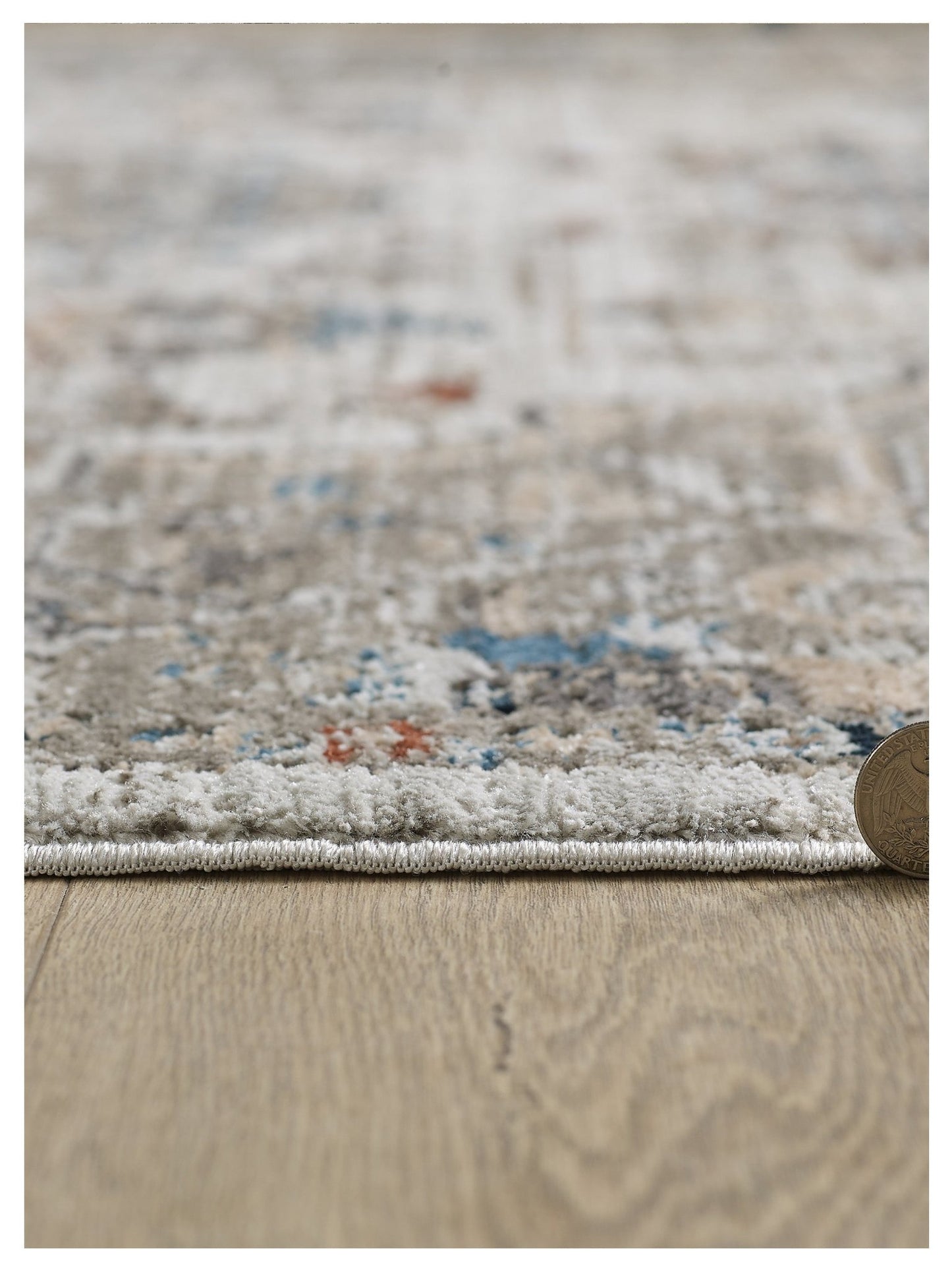 KAS KARINA 8263 Ivory Grey Transitional Machinemade Rug - Rugs - KAS - Atlanta Designer Rugs